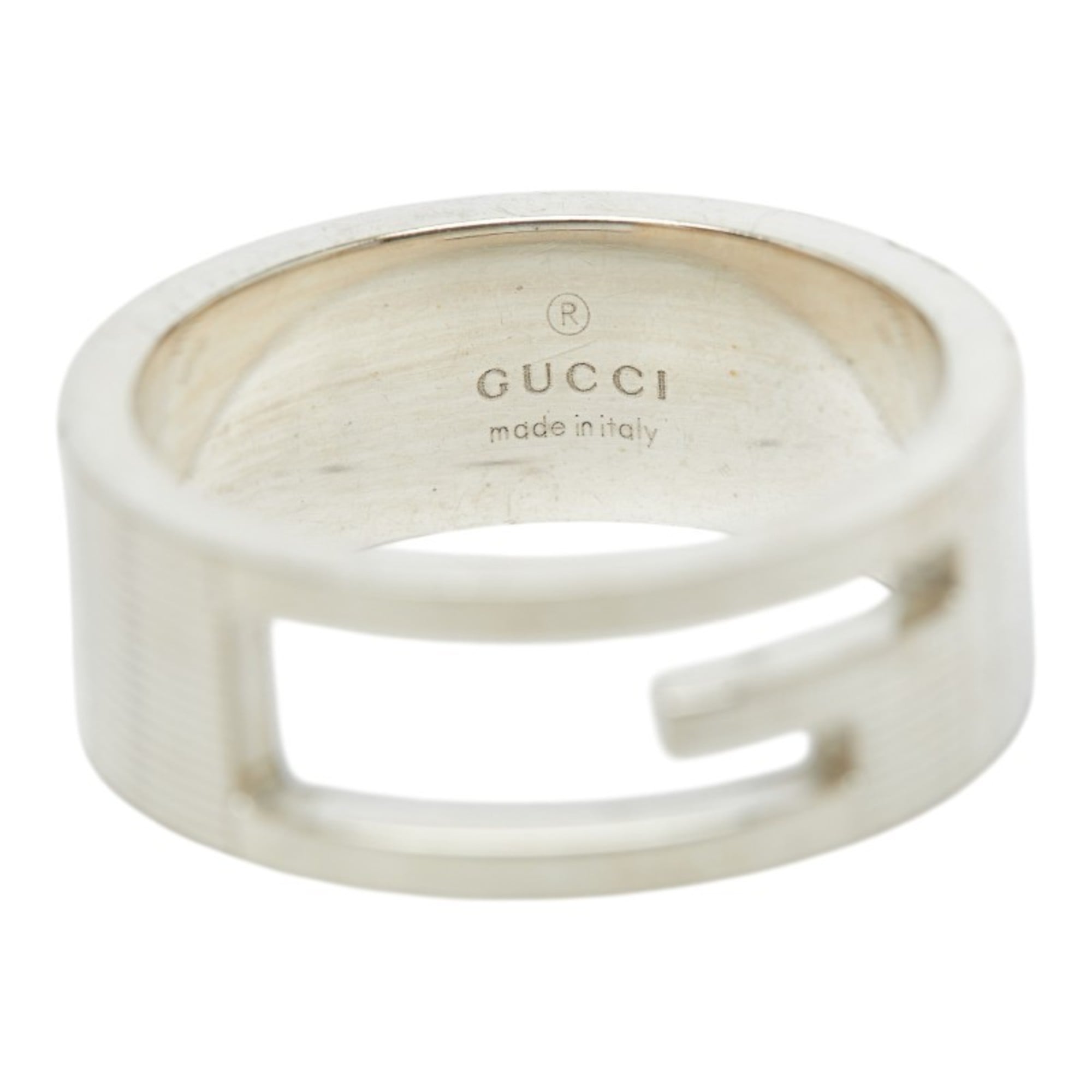 Gucci Silver Silver 925 Band Ring (Pre-Owned)