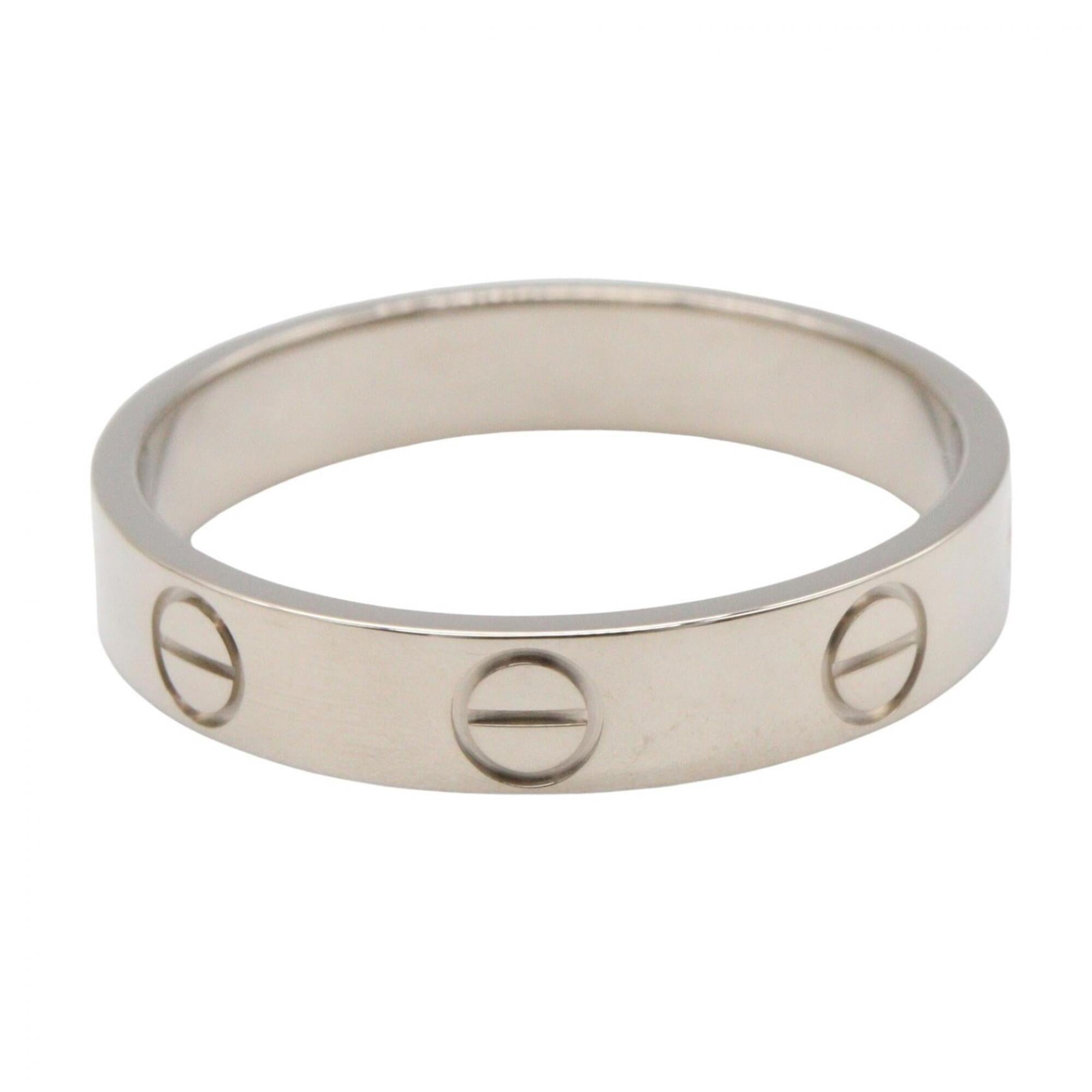 Cartier Silver White Gold (18K) Band Ring (Pre-Owned)