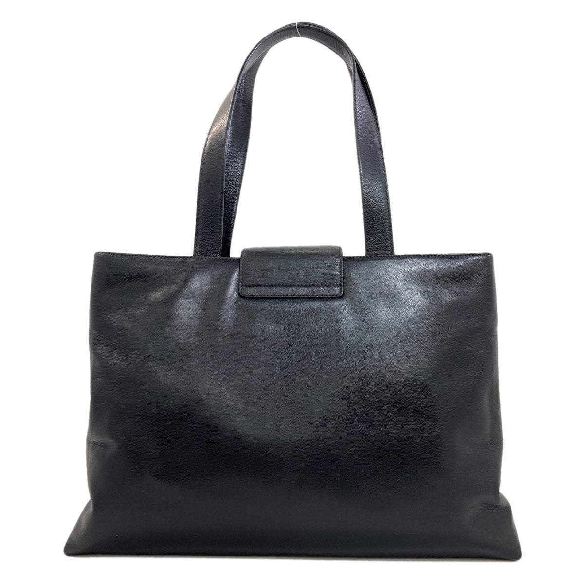 Bvlgari Black Leather Handbag (Pre-Owned)
