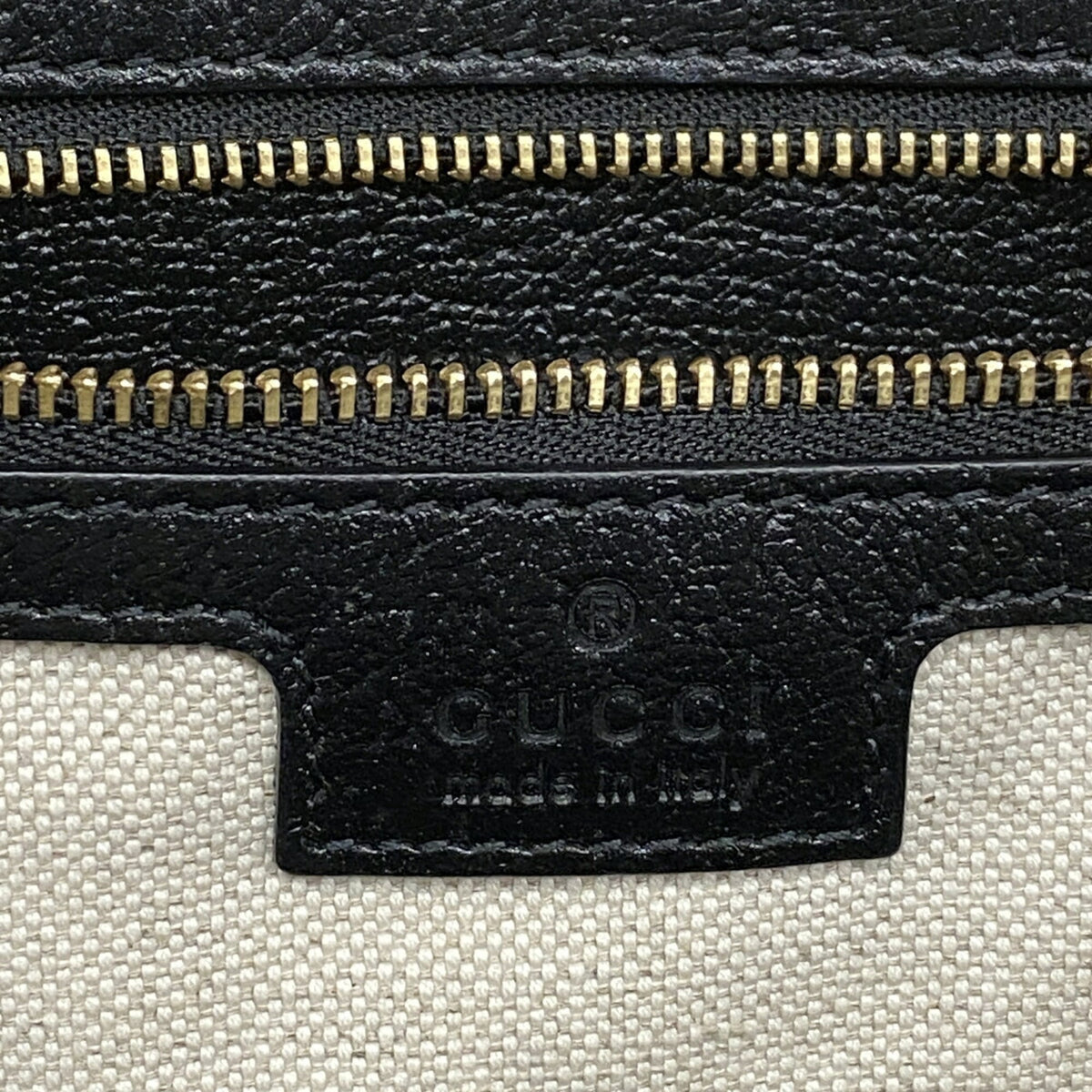 Gucci Navy Denim Tote Bag (Pre-Owned)