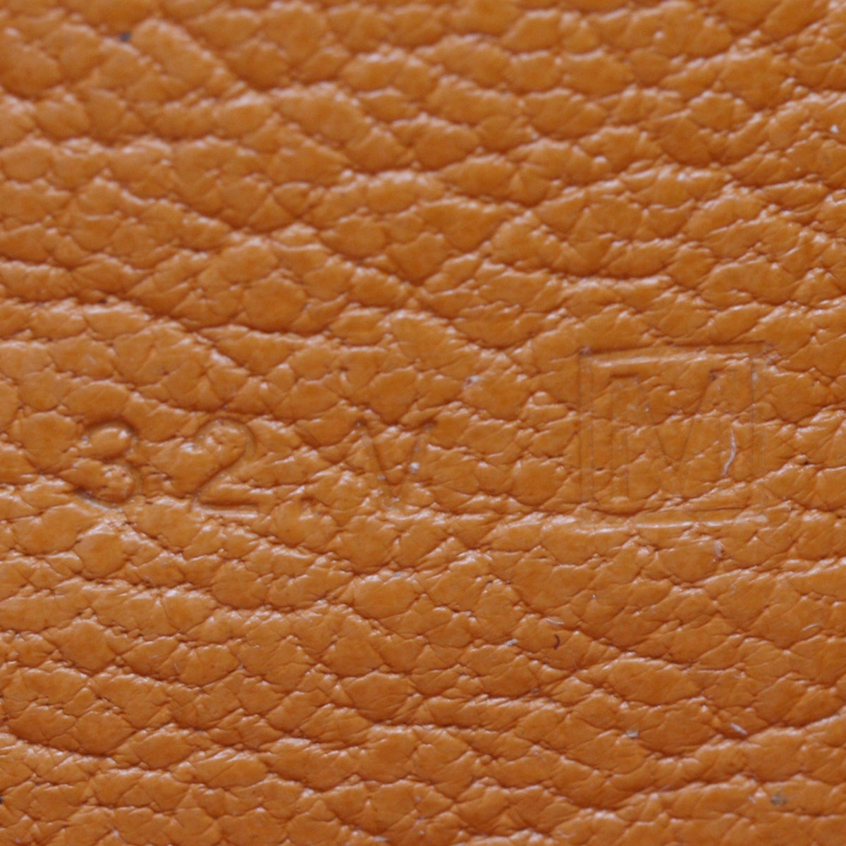 Hermes Brown Chevre Leather Long Wallet (Bi-Fold) (Pre-Owned)