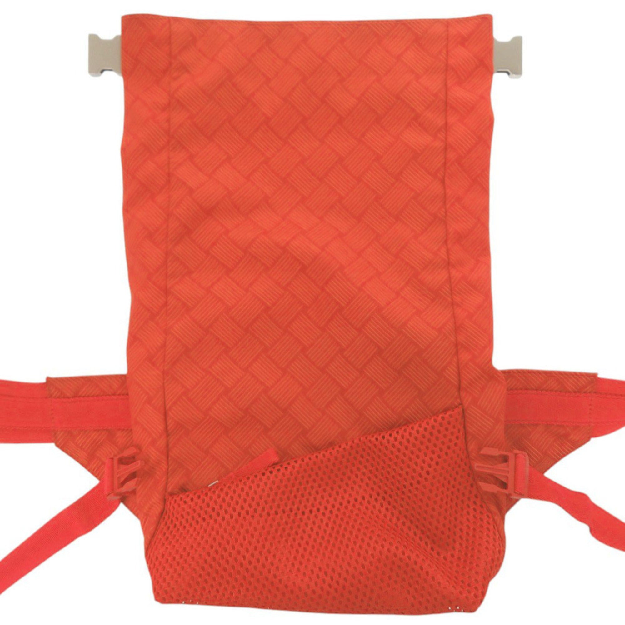 Bottega Veneta Orange Nylon Sling Bag (Pre-Owned)