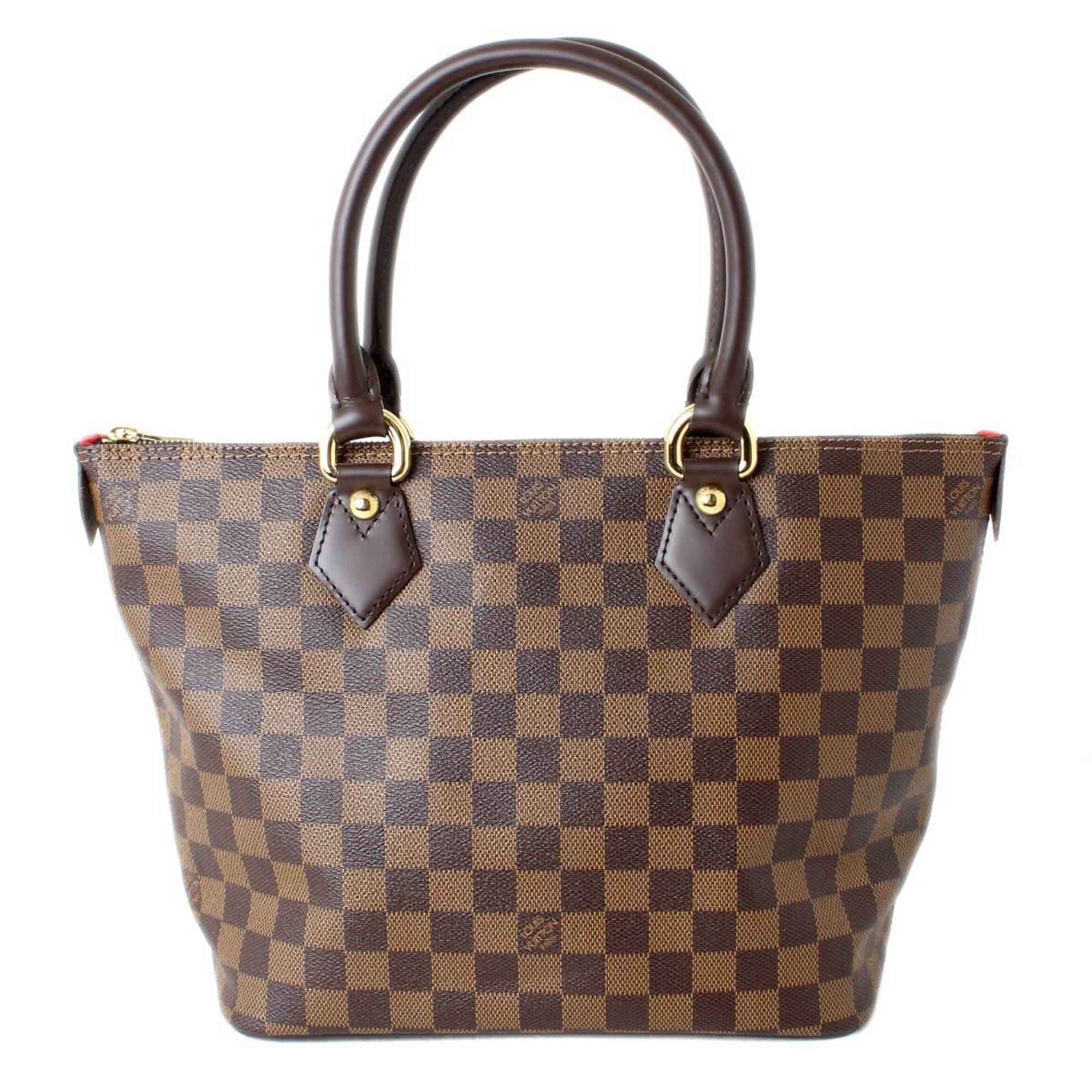 Louis Vuitton Damier Damier Canvas Ebene Handbag (Pre-Owned)