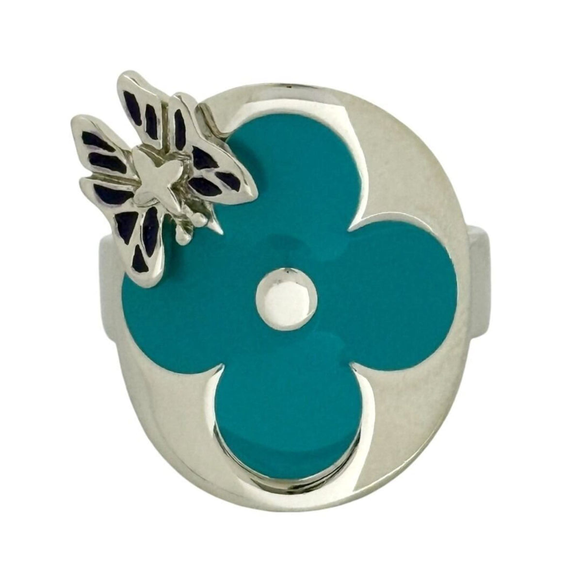 Louis Vuitton Metal Band Ring (Pre-Owned)