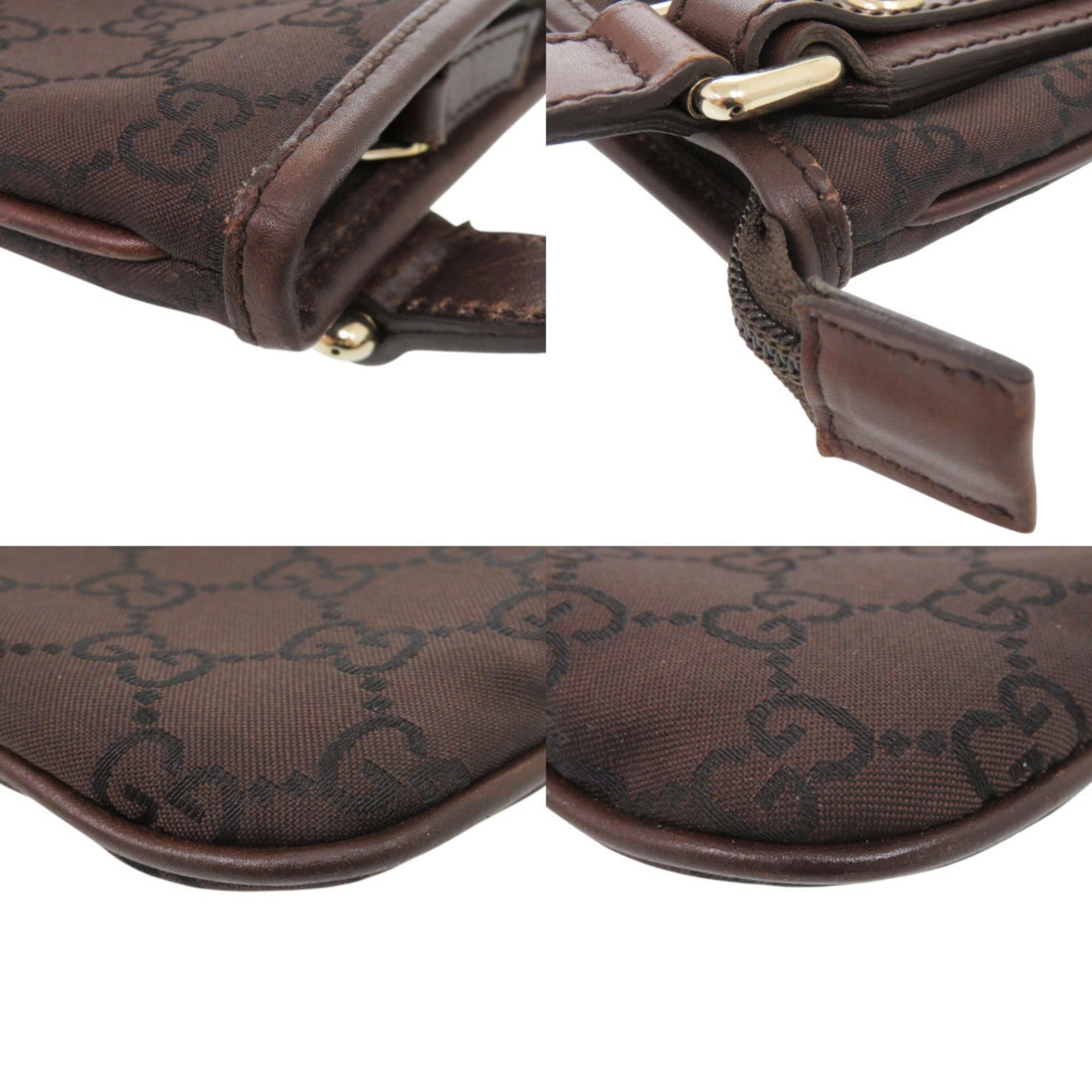Gucci Brown Gg Supreme Shoulder Bag (Pre-Owned)