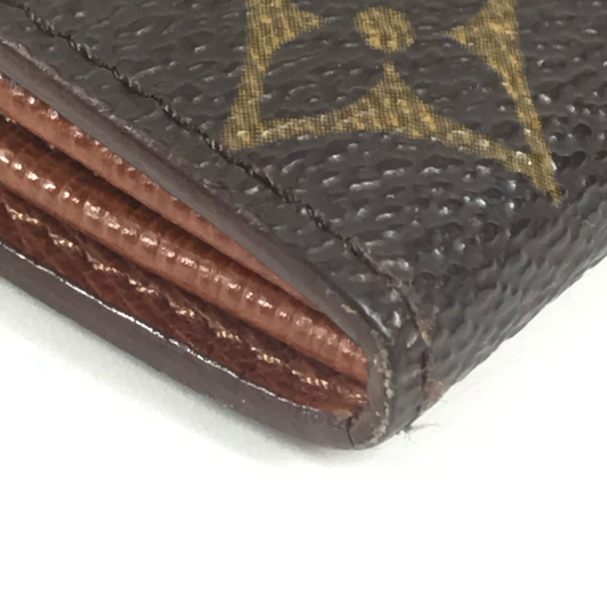 Louis Vuitton Monogram Brown Monogram Long Wallet (Bi-Fold) (Pre-Owned)