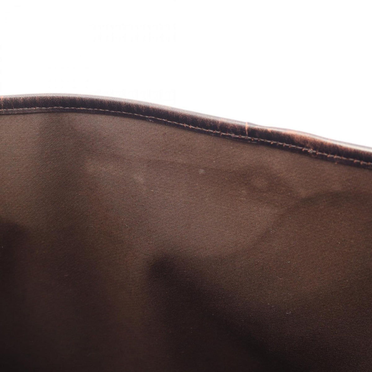 Gucci Brown Coated Canvas Leather Handbag Tote Bag (Pre-Owned)