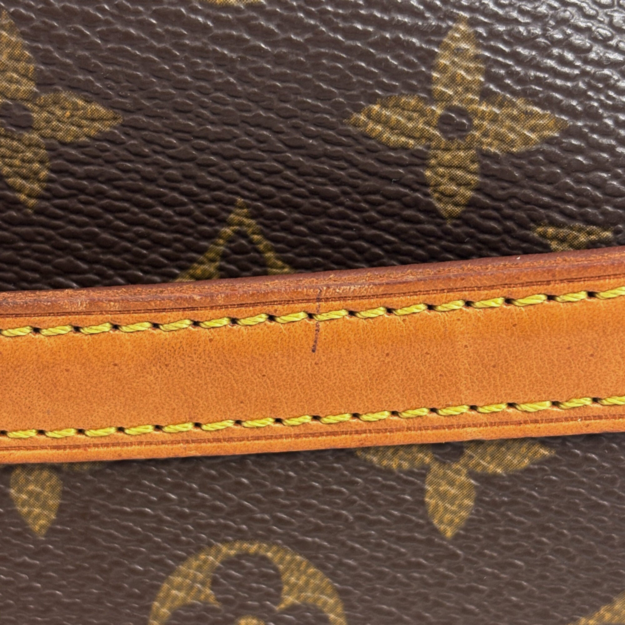 Louis Vuitton Brown Monogram Shoulder Bag (Pre-Owned)