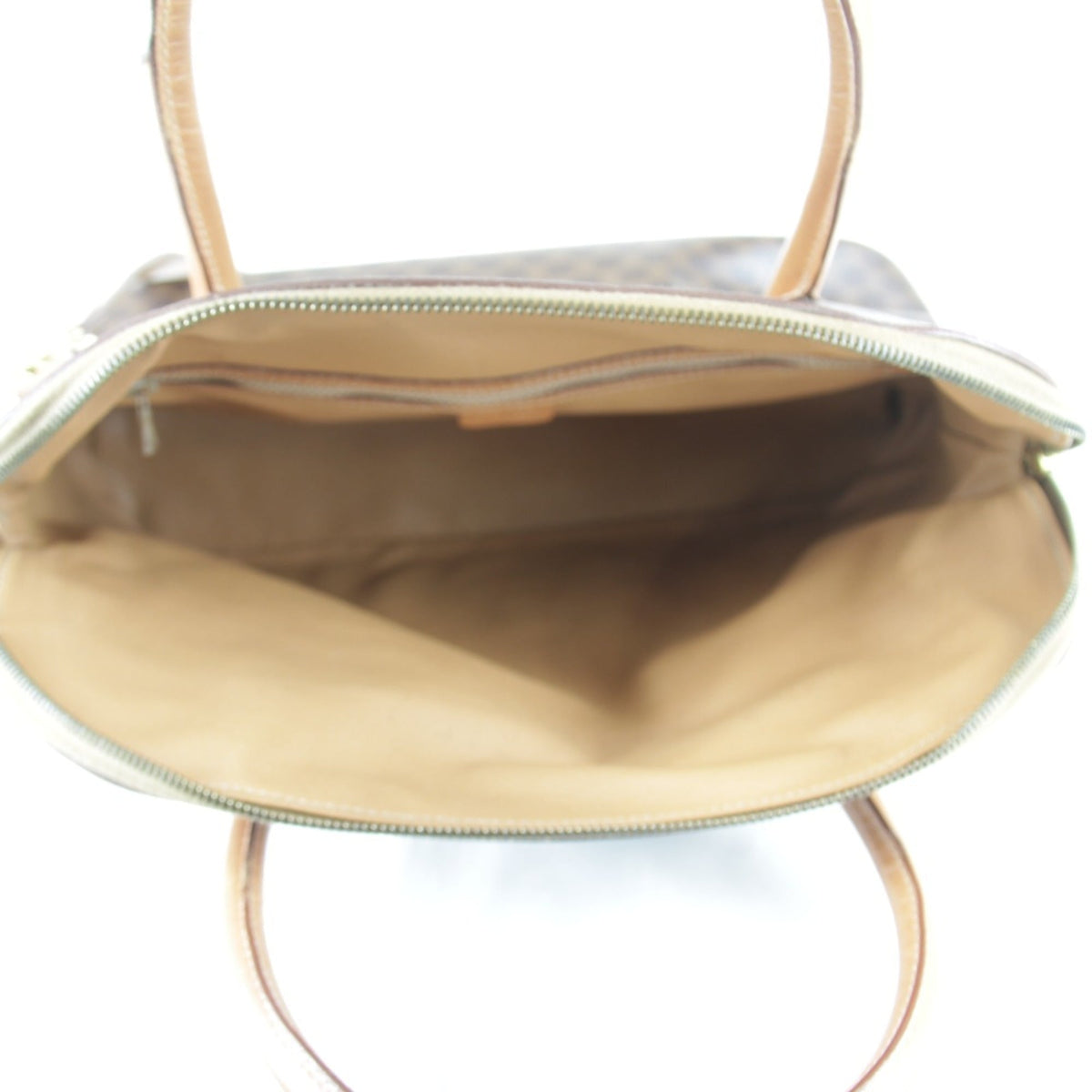 Celine Macadam Brown Pvc Leather Shoulder Bag (Pre-Owned)