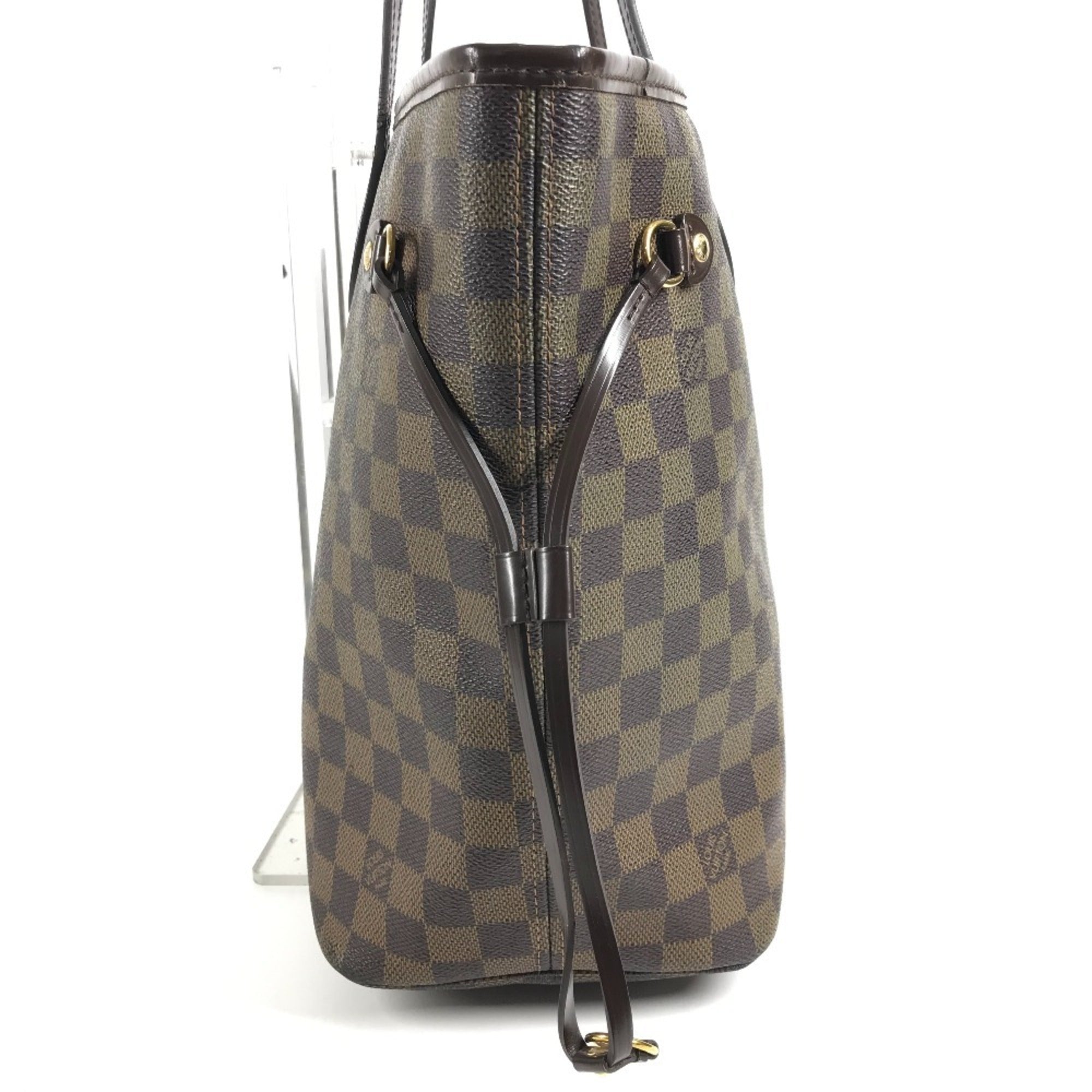 Louis Vuitton Brown Damier Canvas Handbag Shoulder Bag Tote Bag (Pre-Owned)