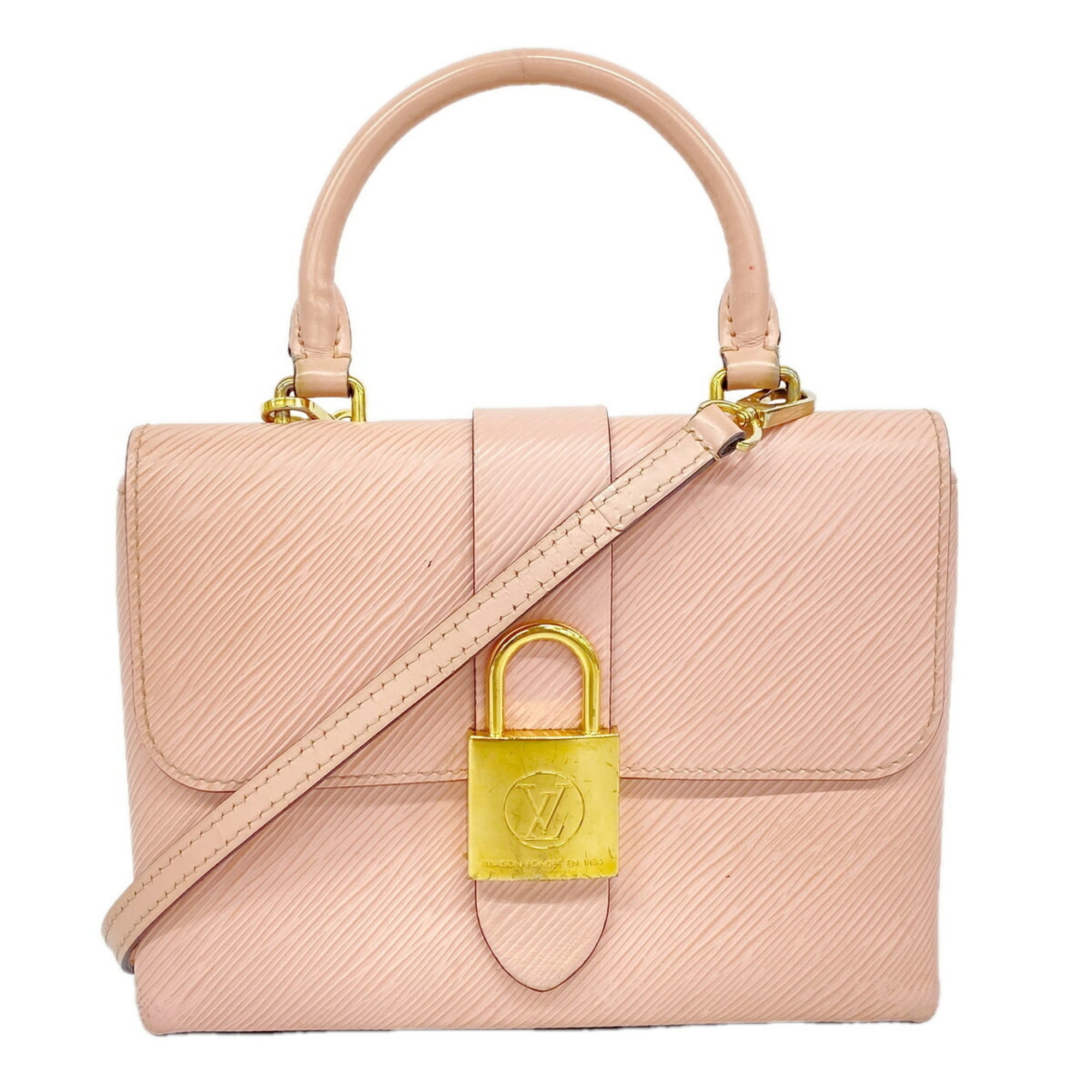 Louis Vuitton Rose Ballerine Handbag (Pre-Owned)