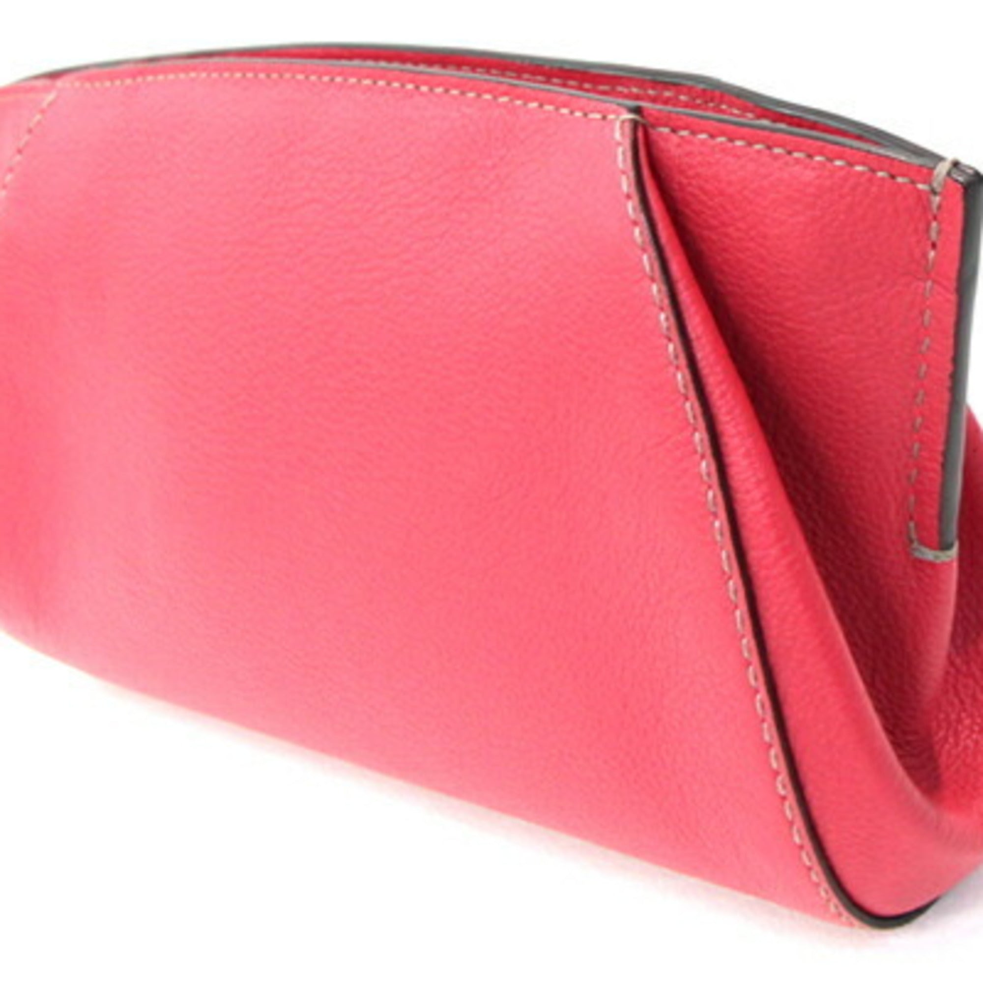 Cartier Pink Leather Clutch Bag (Pre-Owned)