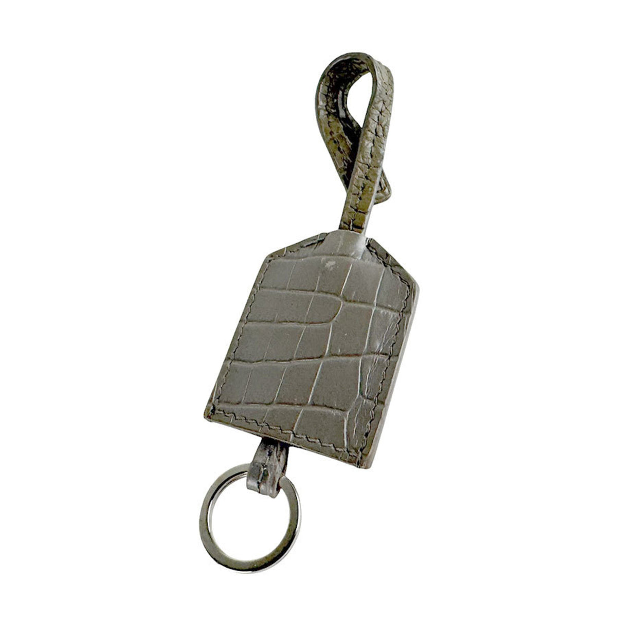Saint Laurent Gray Leather Shoulder Bag (Pre-Owned)