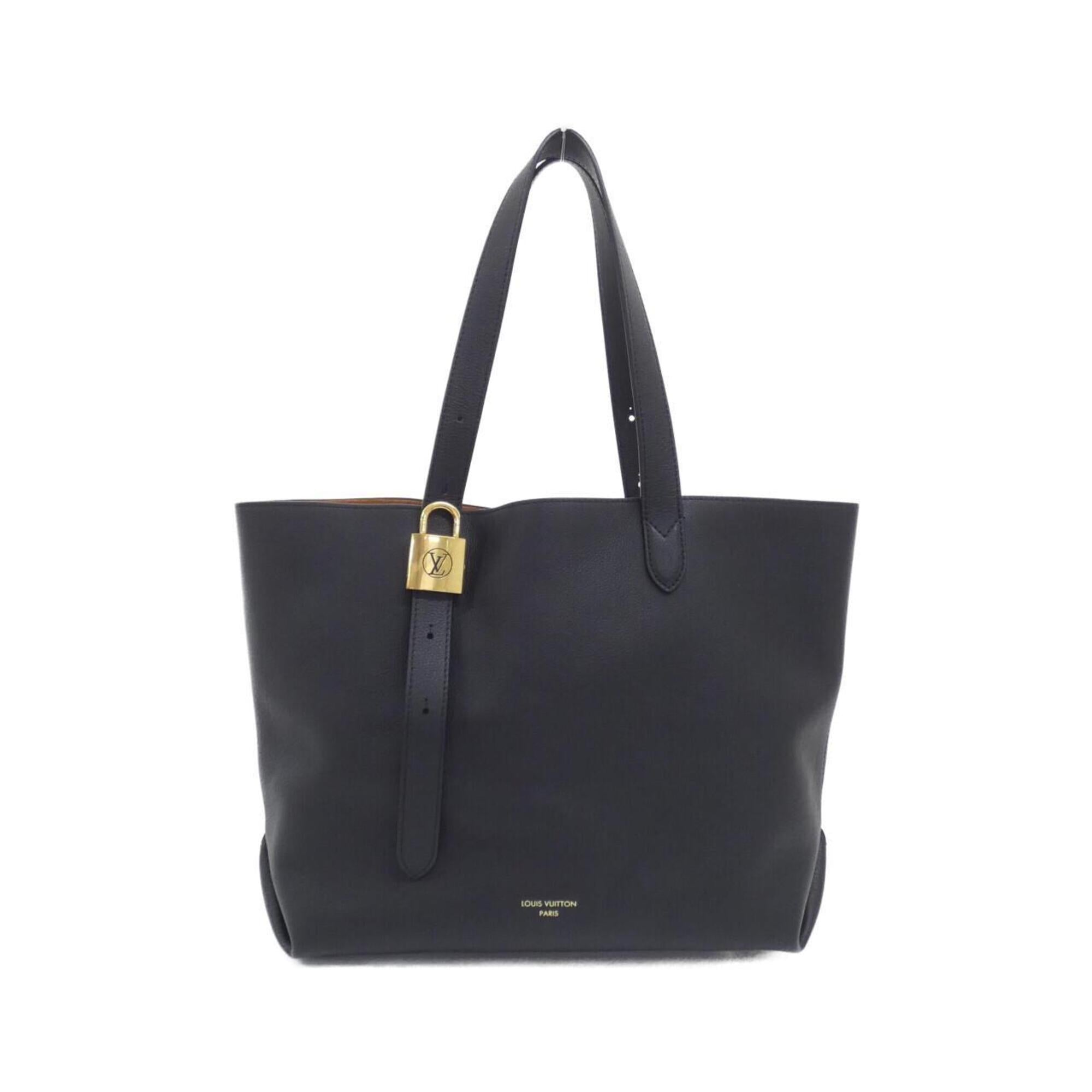 Louis Vuitton Black Leather Handbag Pouch (Pre-Owned)