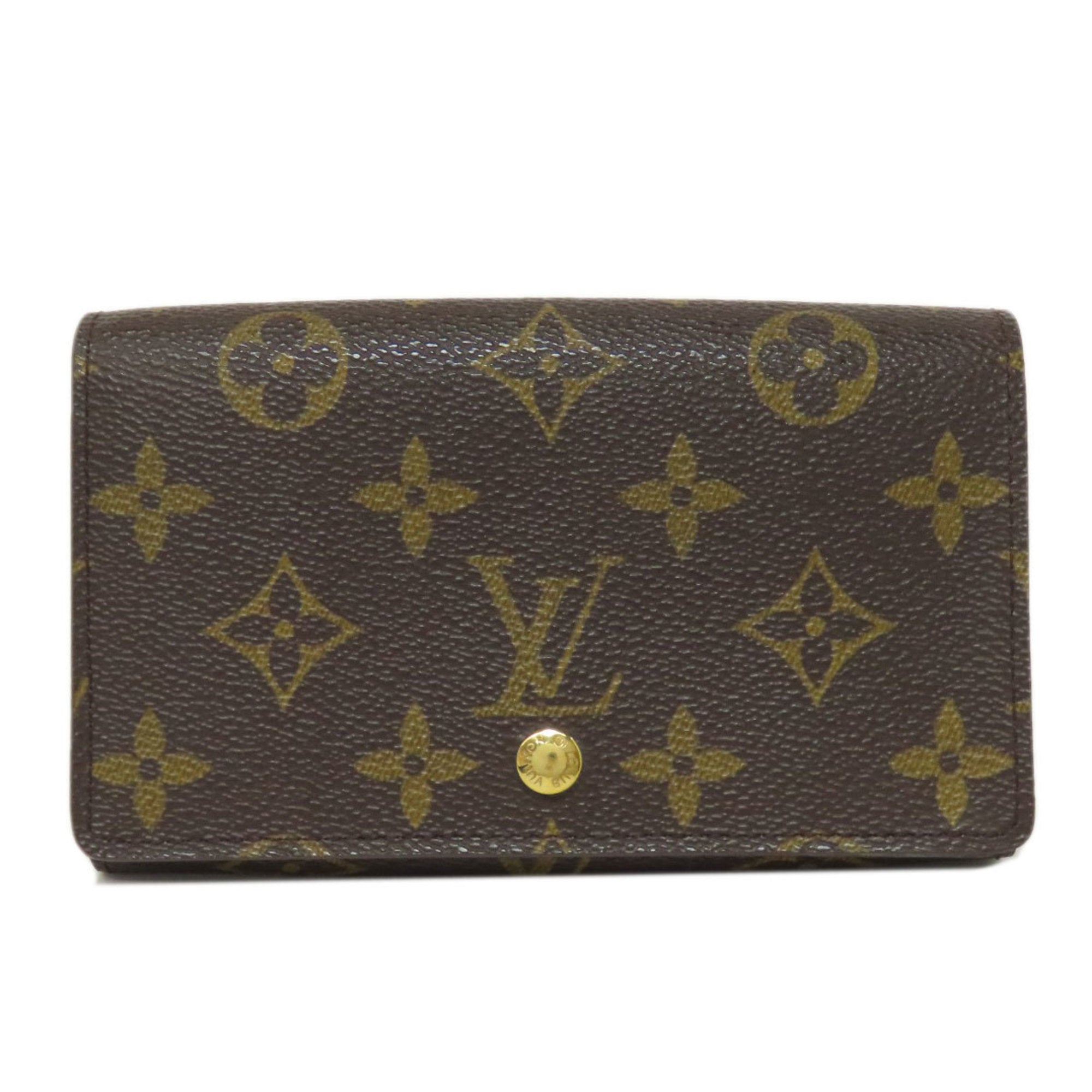 Louis Vuitton Brown Monogram Monogram Wallet (Bi-Fold) (Pre-Owned)