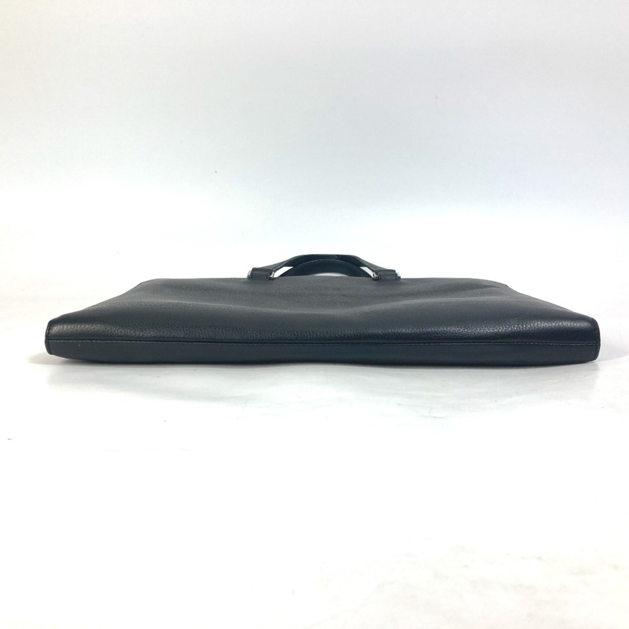 Dior Homme Black Leather Briefcase (Pre-Owned)