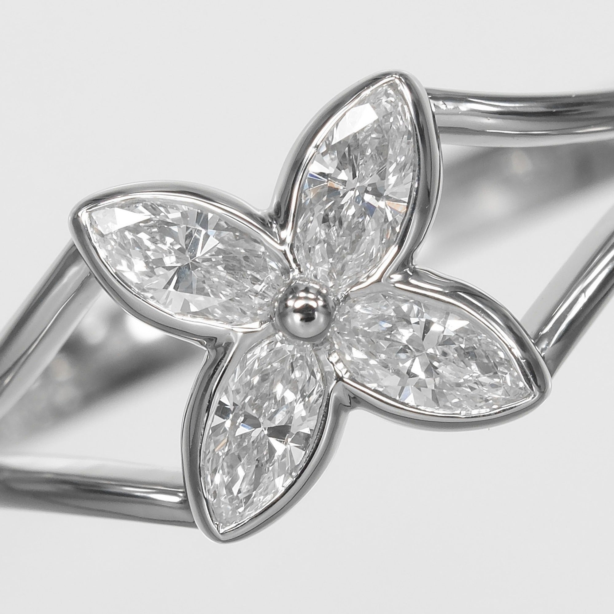 Tiffany Silver Platinum 950 Band Ring (Pre-Owned)