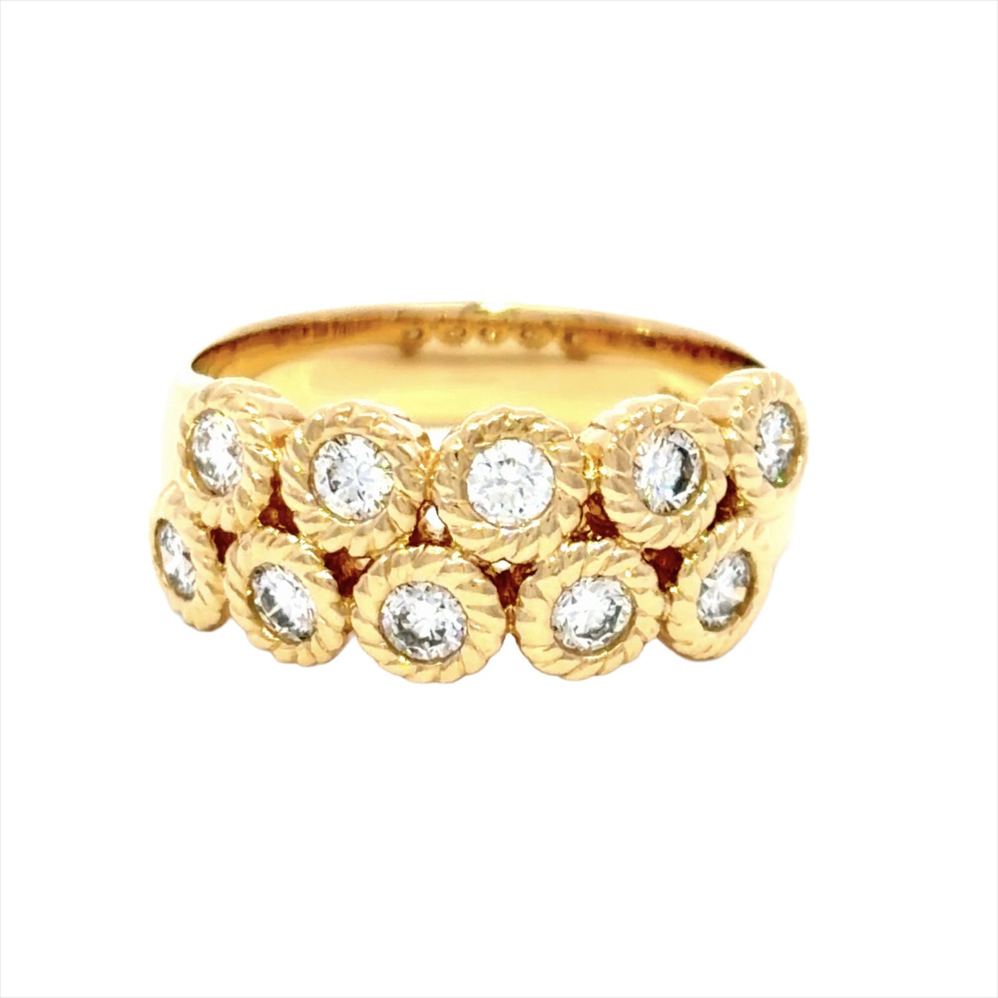 Celine Yellow Gold (18K) Band Ring (Pre-Owned)