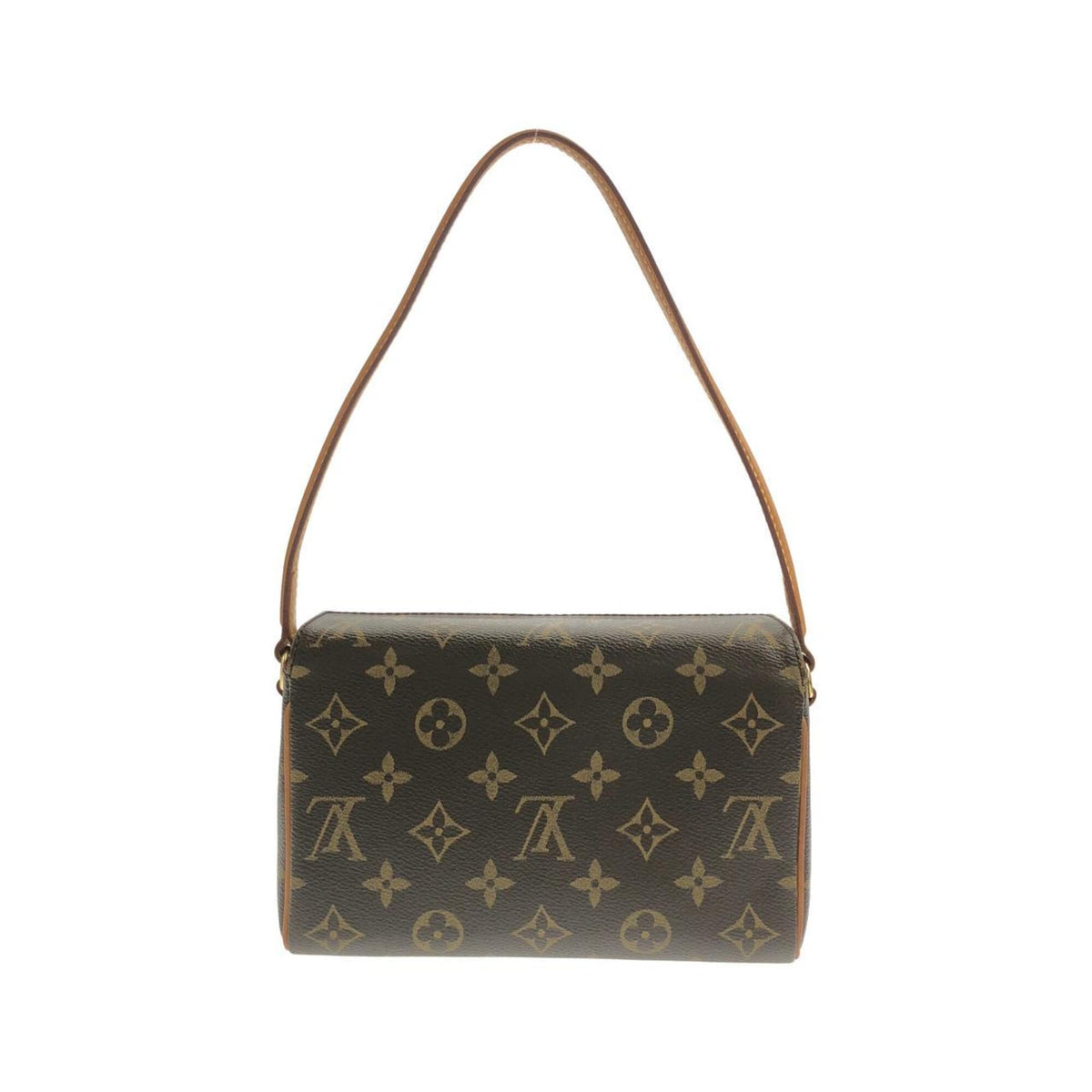 Louis Vuitton Marron Monogram Coated Canvas Handbag (Pre-Owned)