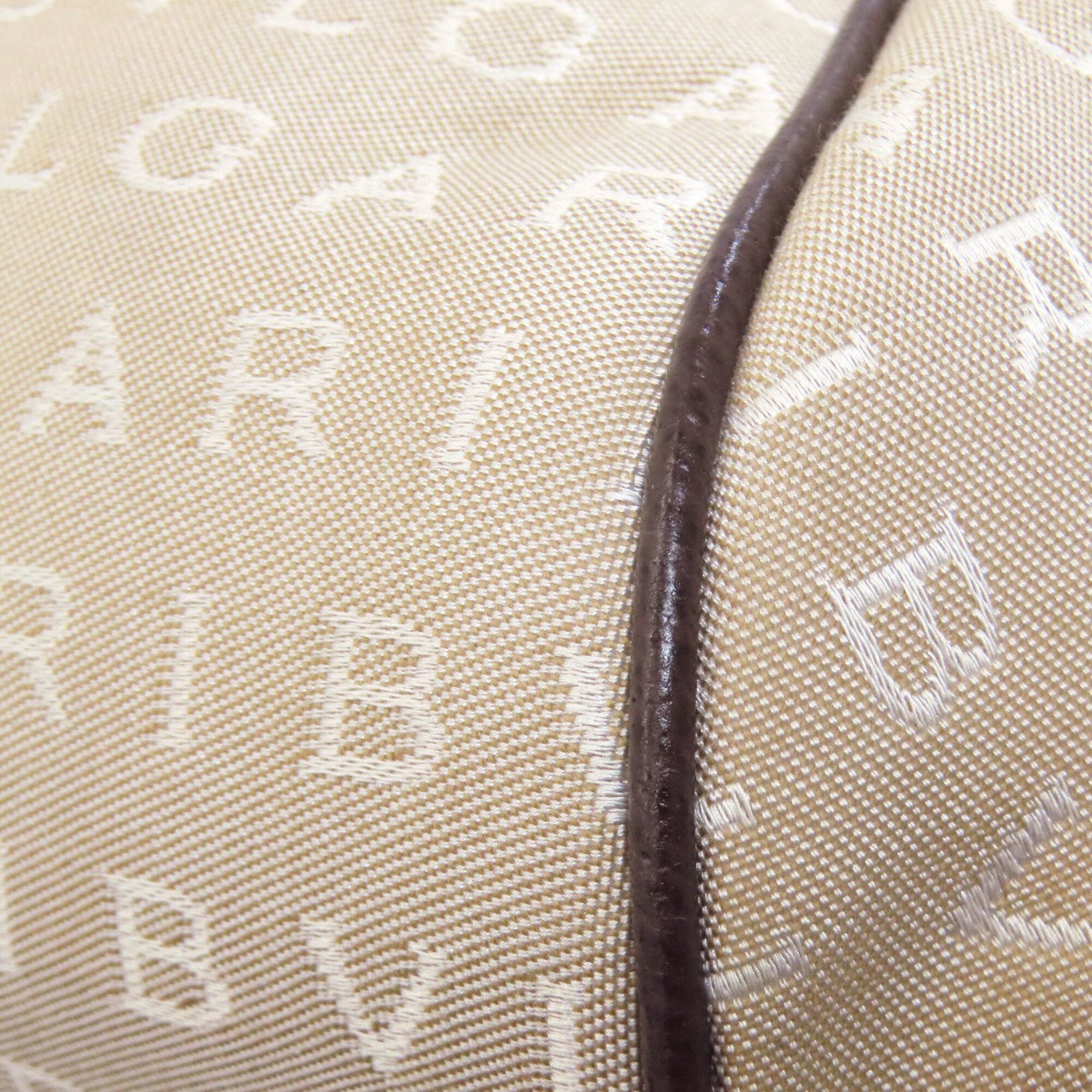 Bvlgari Beige Canvas Handbag (Pre-Owned)