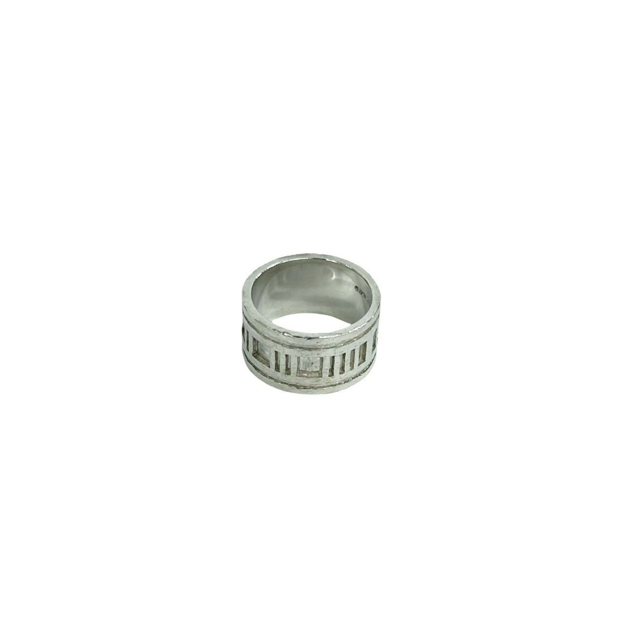 Tiffany Silver Silver 925 Band Ring (Pre-Owned)