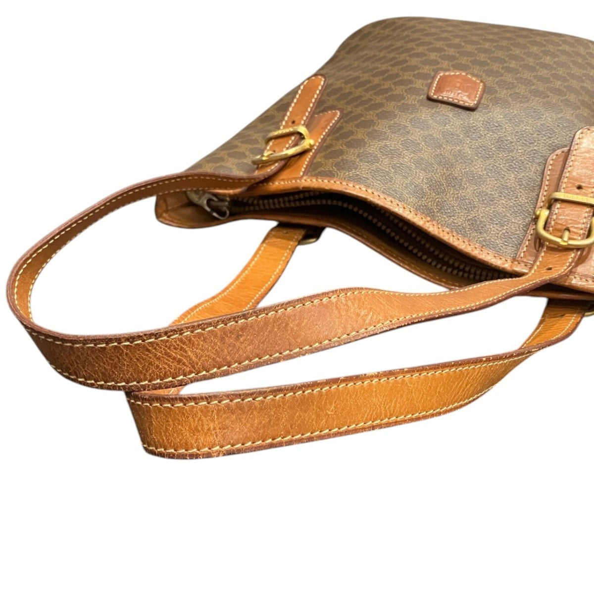 Celine Brown Pvc Tote Bag (Pre-Owned)