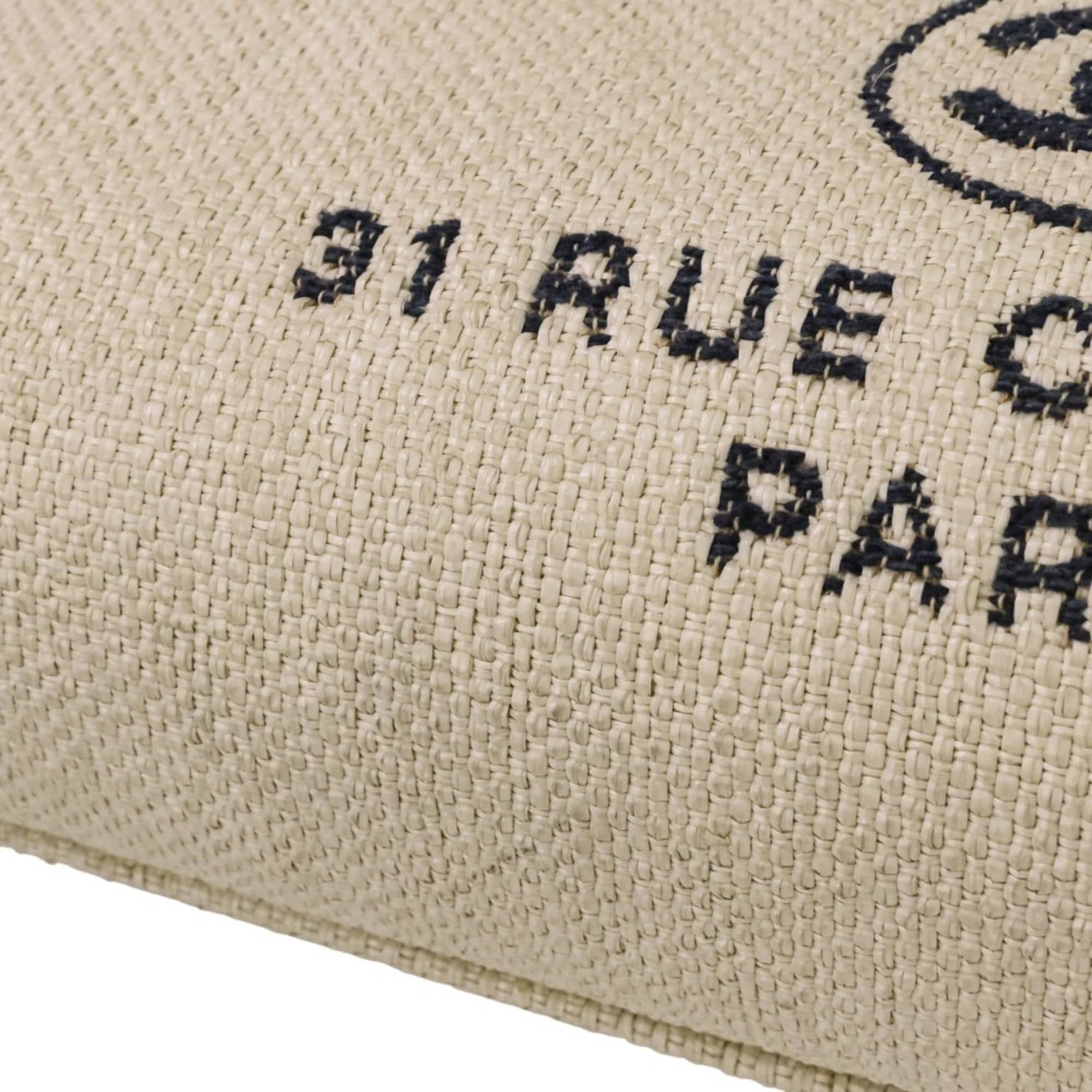 Chanel Navy White Tote Bag (Pre-Owned)