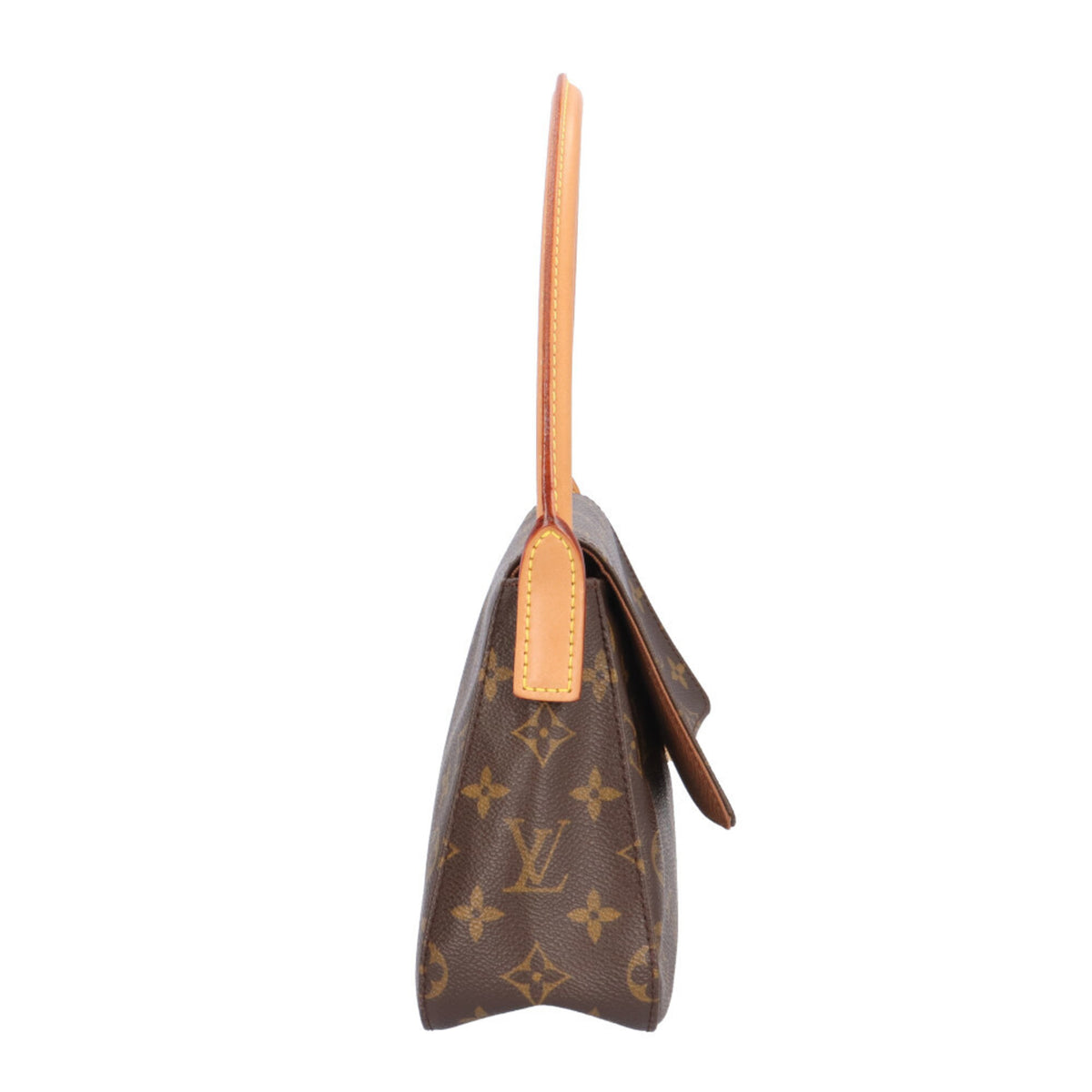 Louis Vuitton Brown Monogram Canvas Handbag (Pre-Owned)