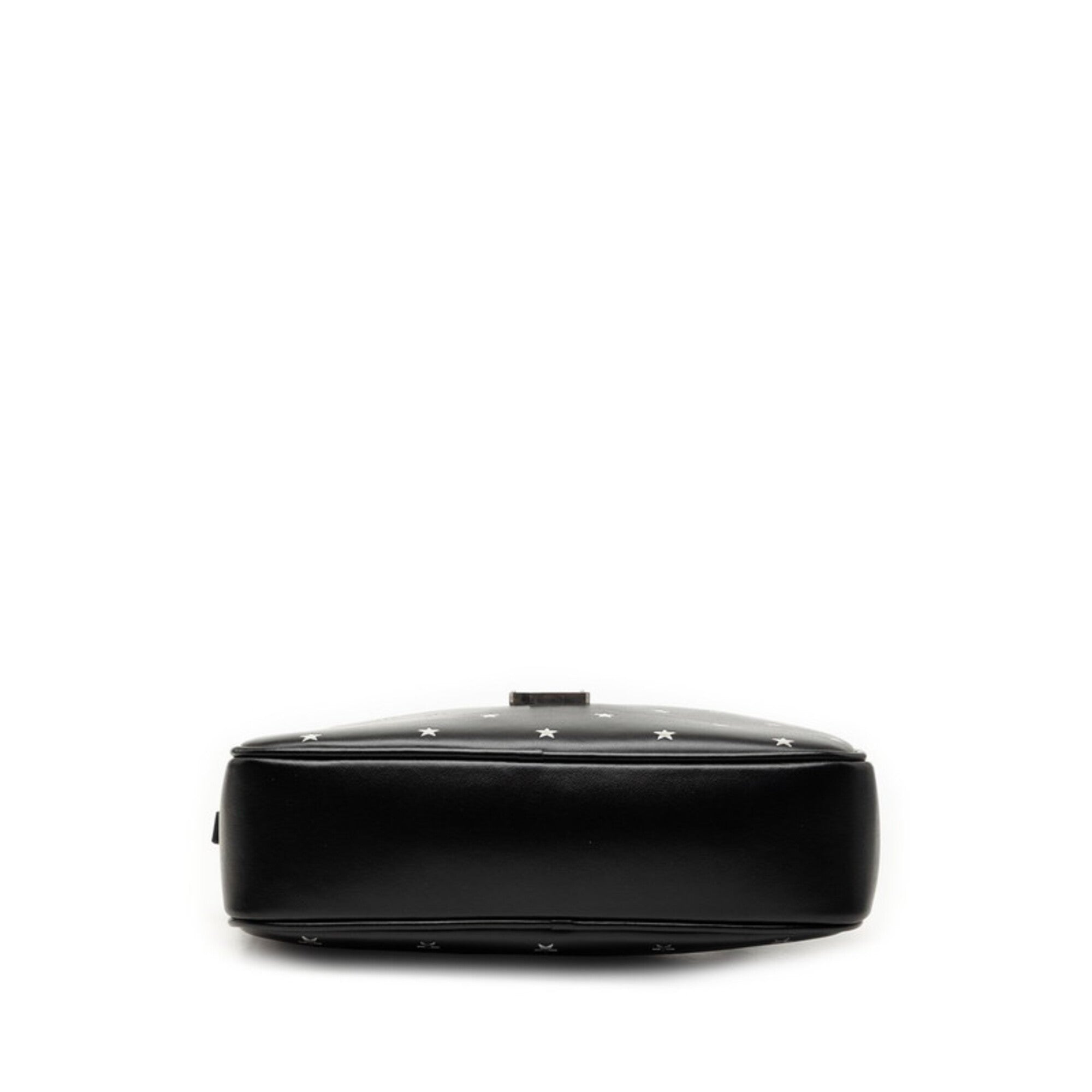 Saint Laurent Black Leather Shoulder Bag (Pre-Owned)