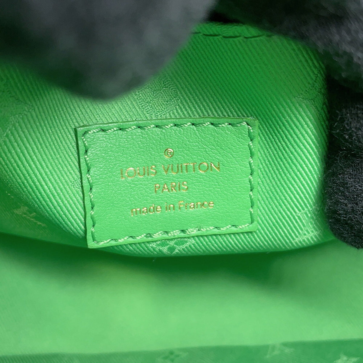 Louis Vuitton Green Monogram Monogram Handbag Shoulder Bag (Pre-Owned)