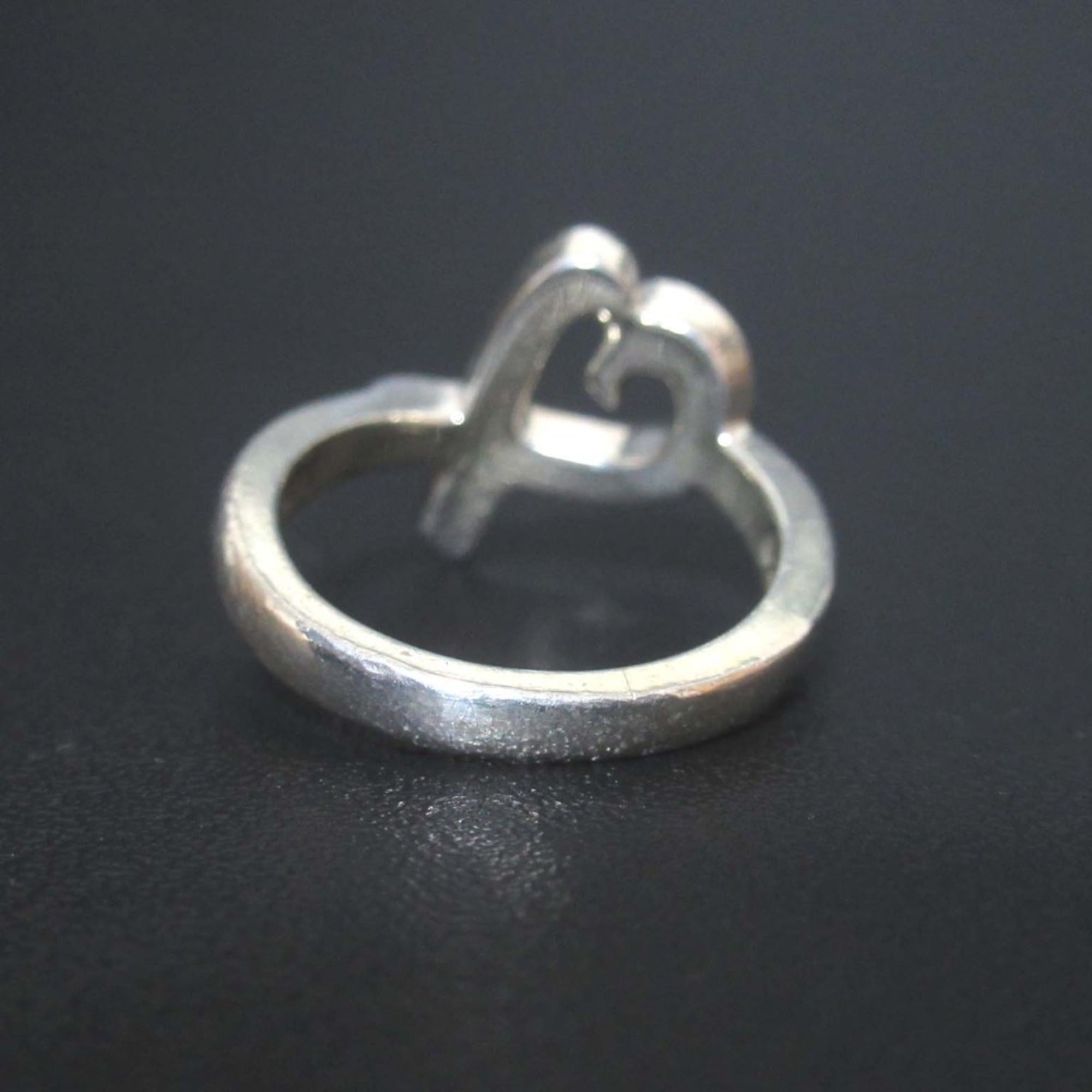 Tiffany Silver Silver 925 Band Ring (Pre-Owned)