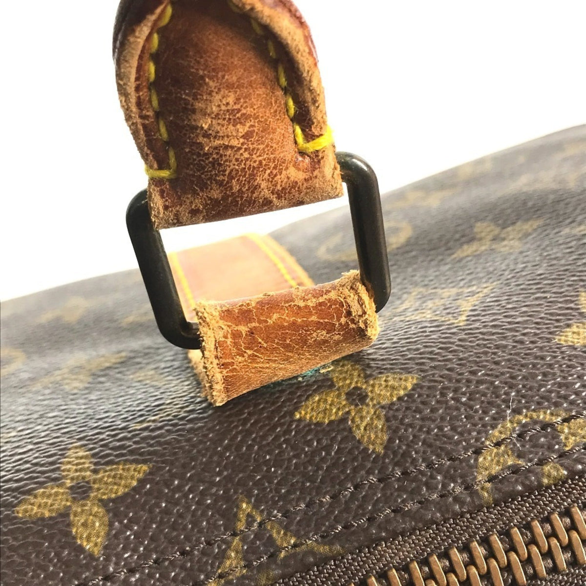 Louis Vuitton Brown Monogram Canvas Boston Bag Handbag (Pre-Owned)