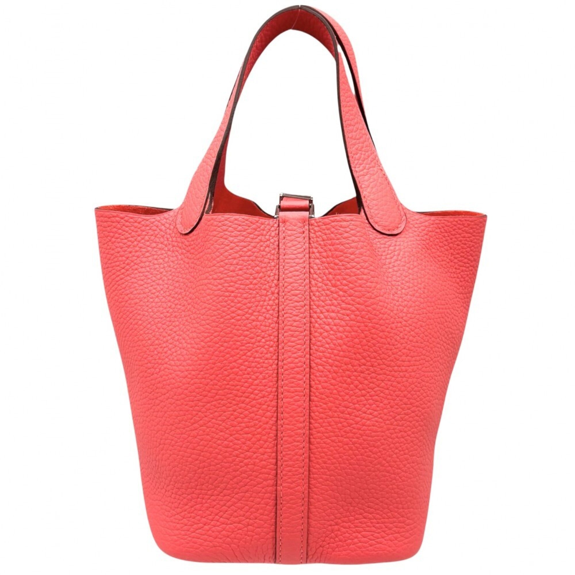 Hermes Red Color Handbag (Pre-Owned)