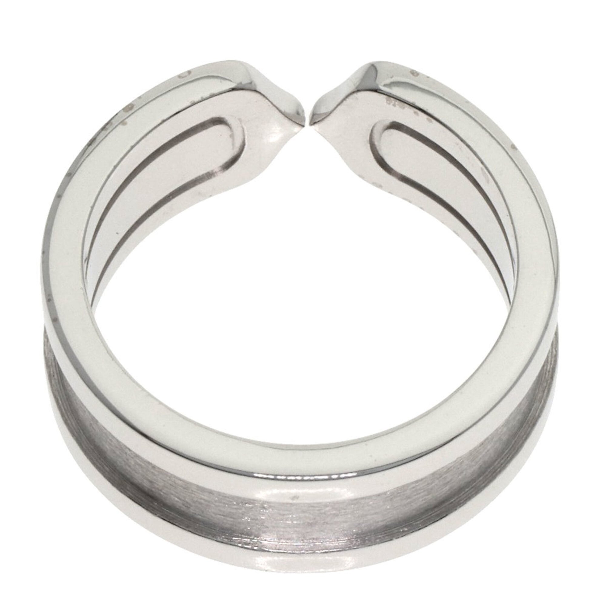 Cartier C2 White Gold (18K) Band Ring (Pre-Owned)