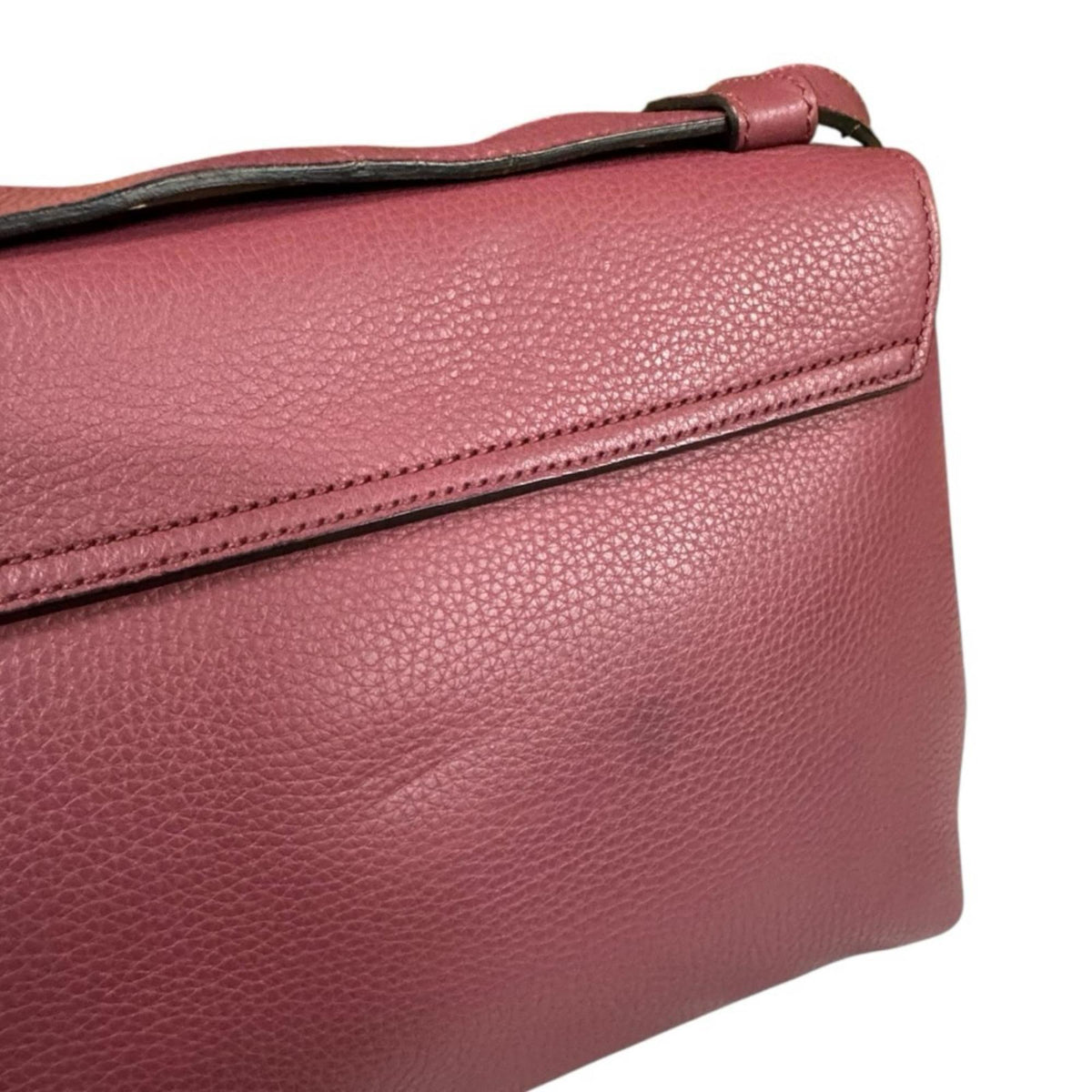 Gucci Pink Leather Shoulder Bag (Pre-Owned)
