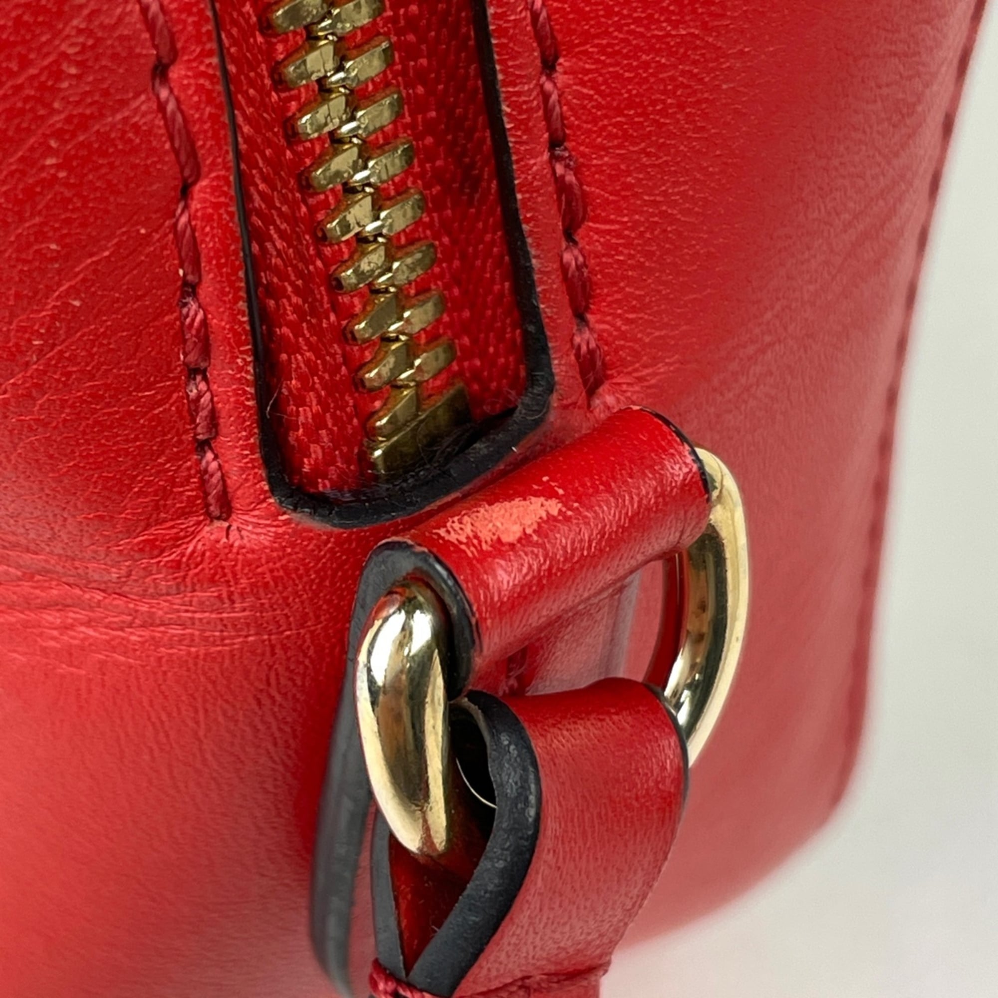 Louis Vuitton Brown Coquelicots Red Color Monogram Shoulder Bag (Pre-Owned)