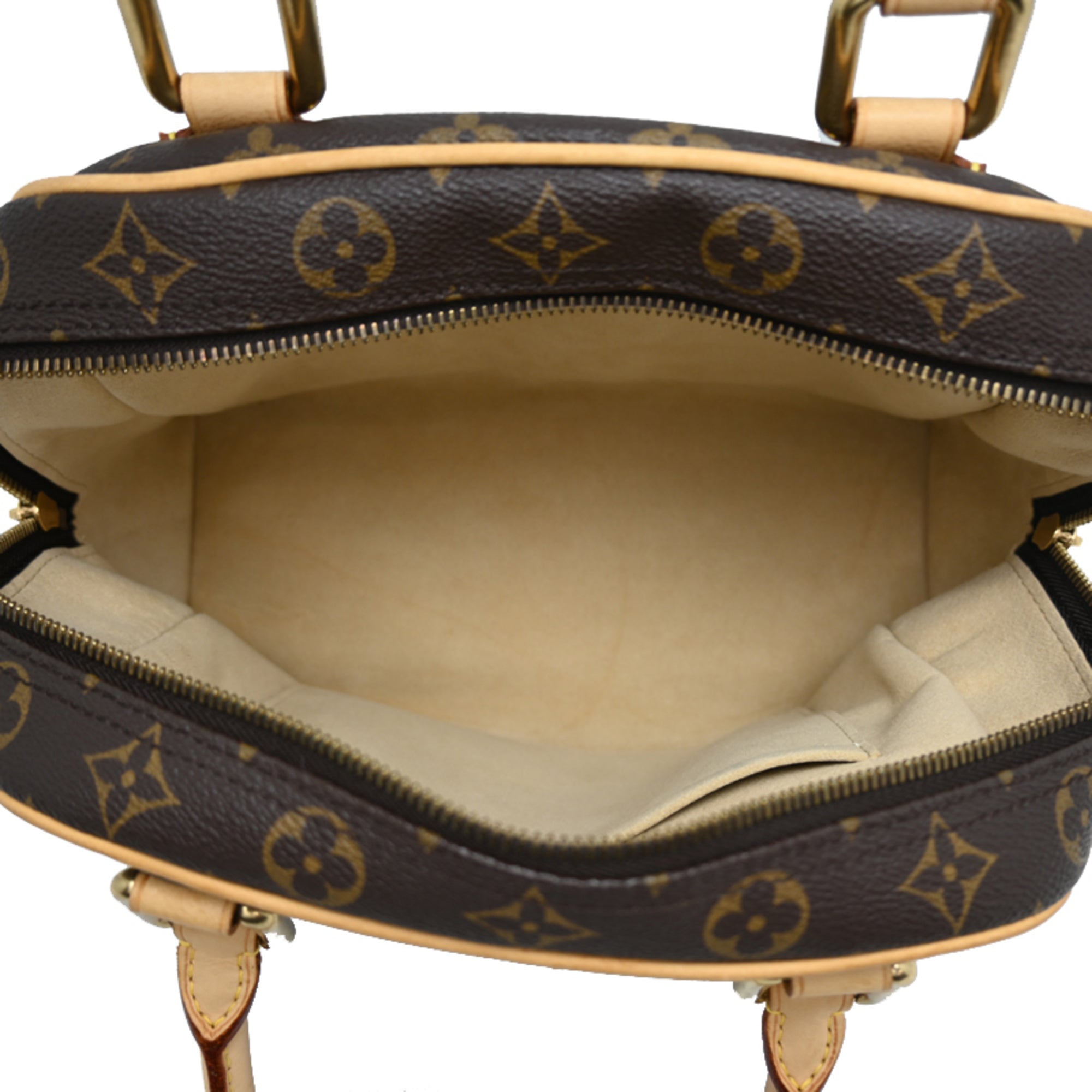 Louis Vuitton Brown Monogram Handbag (Pre-Owned)