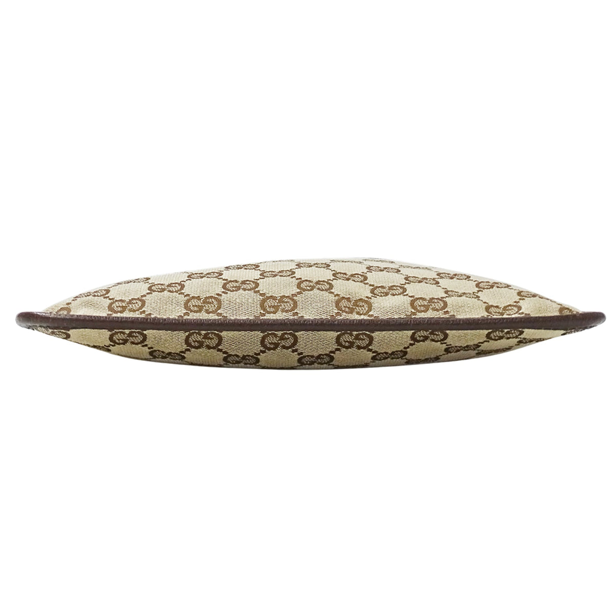 Gucci Beige Brown Gg Canvas Handbag Shoulder Bag (Pre-Owned)