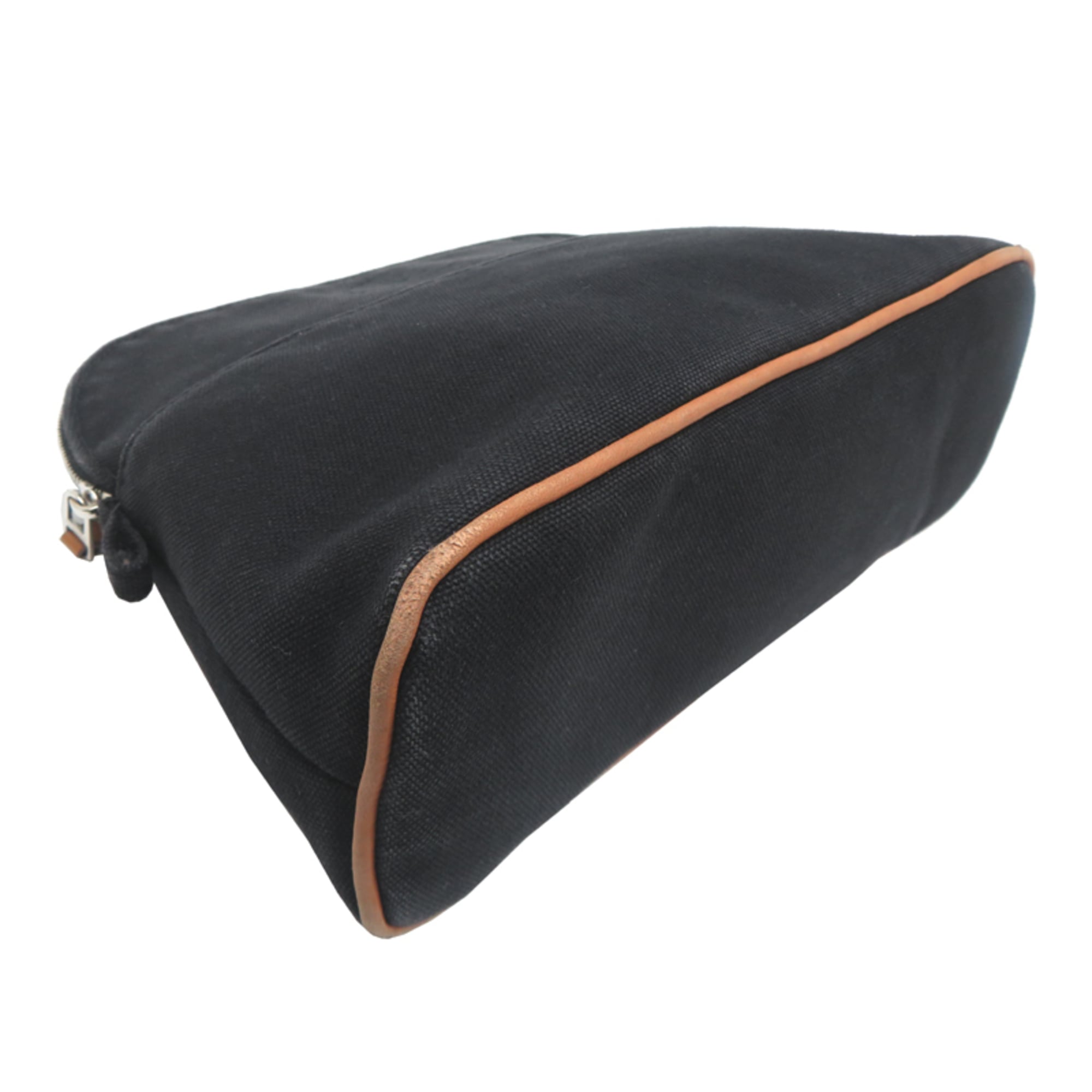 Hermes Black Cotton Pouch (Pre-Owned)