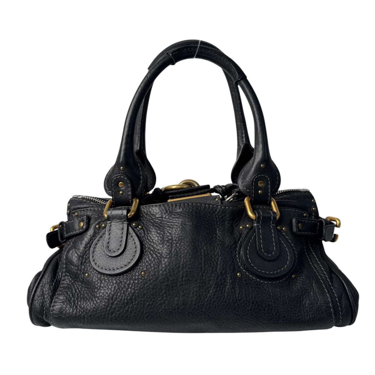 Chloé Black Leather Handbag (Pre-Owned)