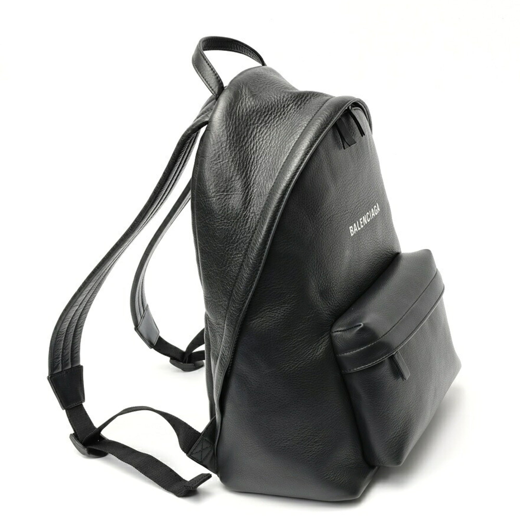 Balenciaga Black Leather Backpack (Pre-Owned)