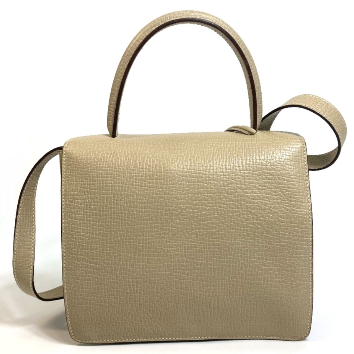 Loewe Beige Leather Handbag (Pre-Owned)