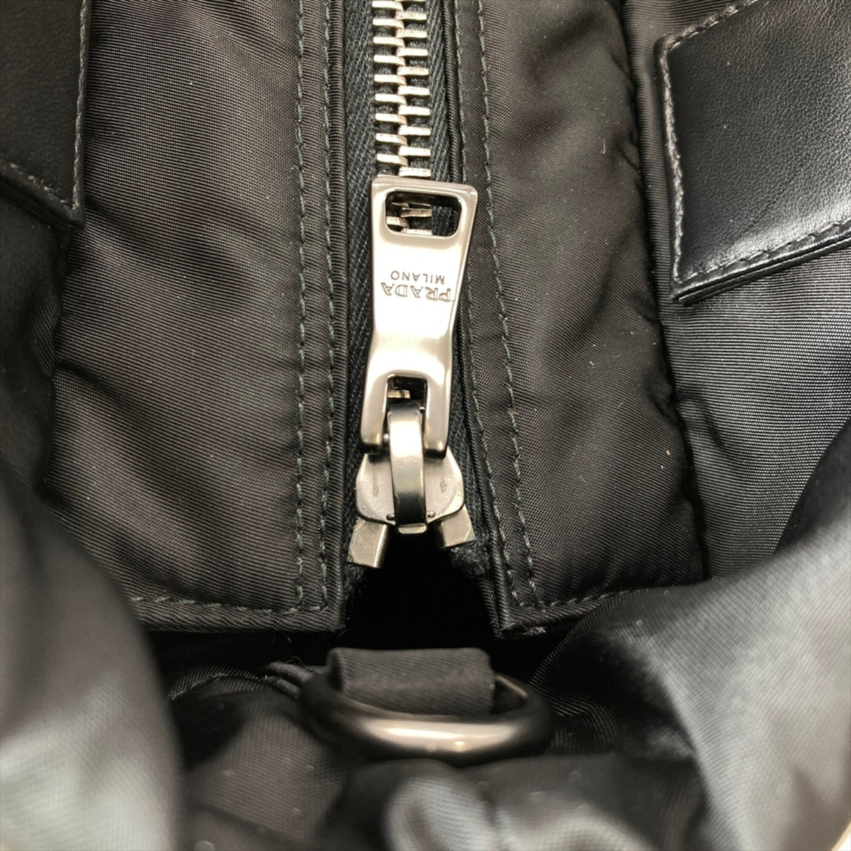 Prada Black Nylon Shoulder Bag (Pre-Owned)