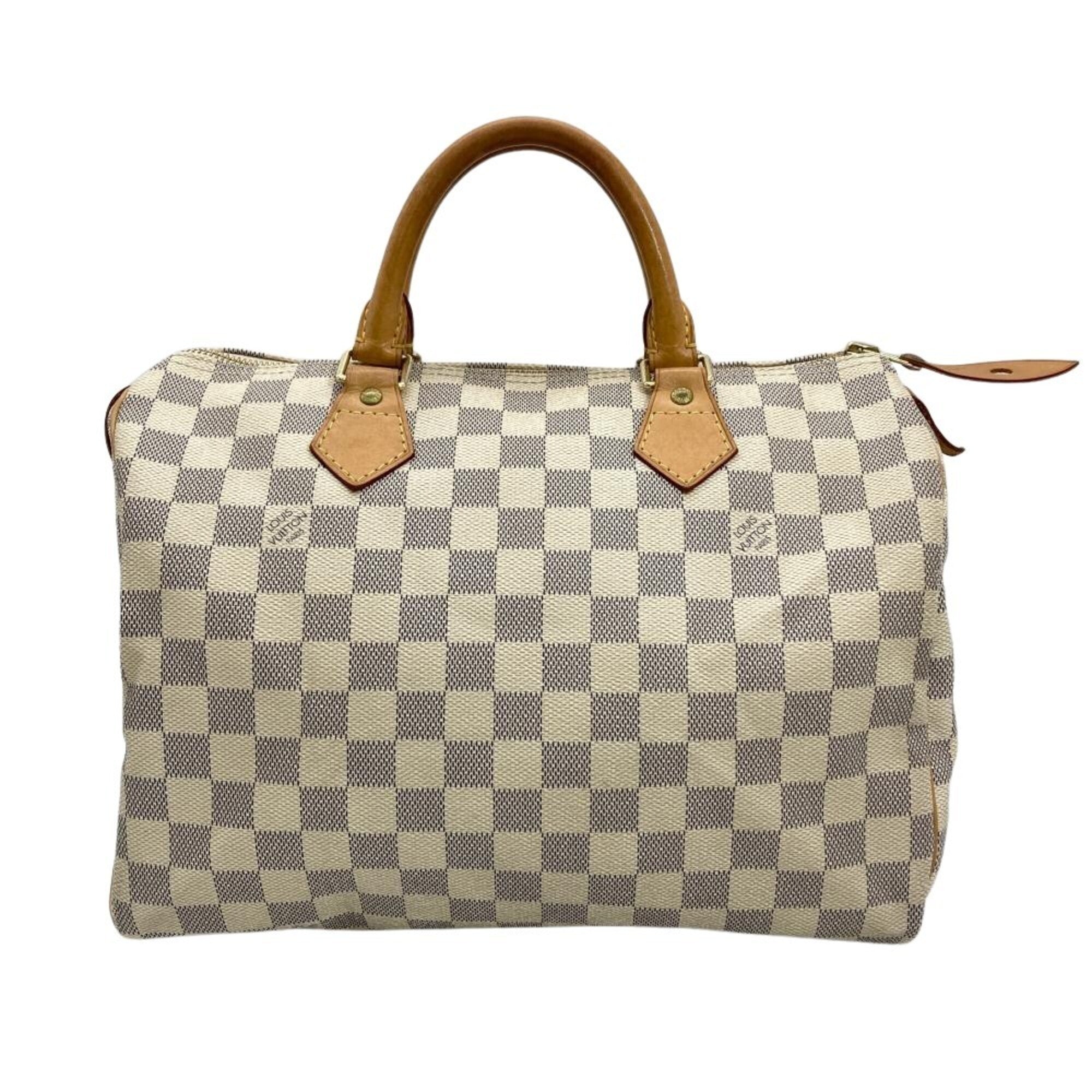 Louis Vuitton Black Damier Azur Galle White Damier Azur Handbag (Pre-Owned)