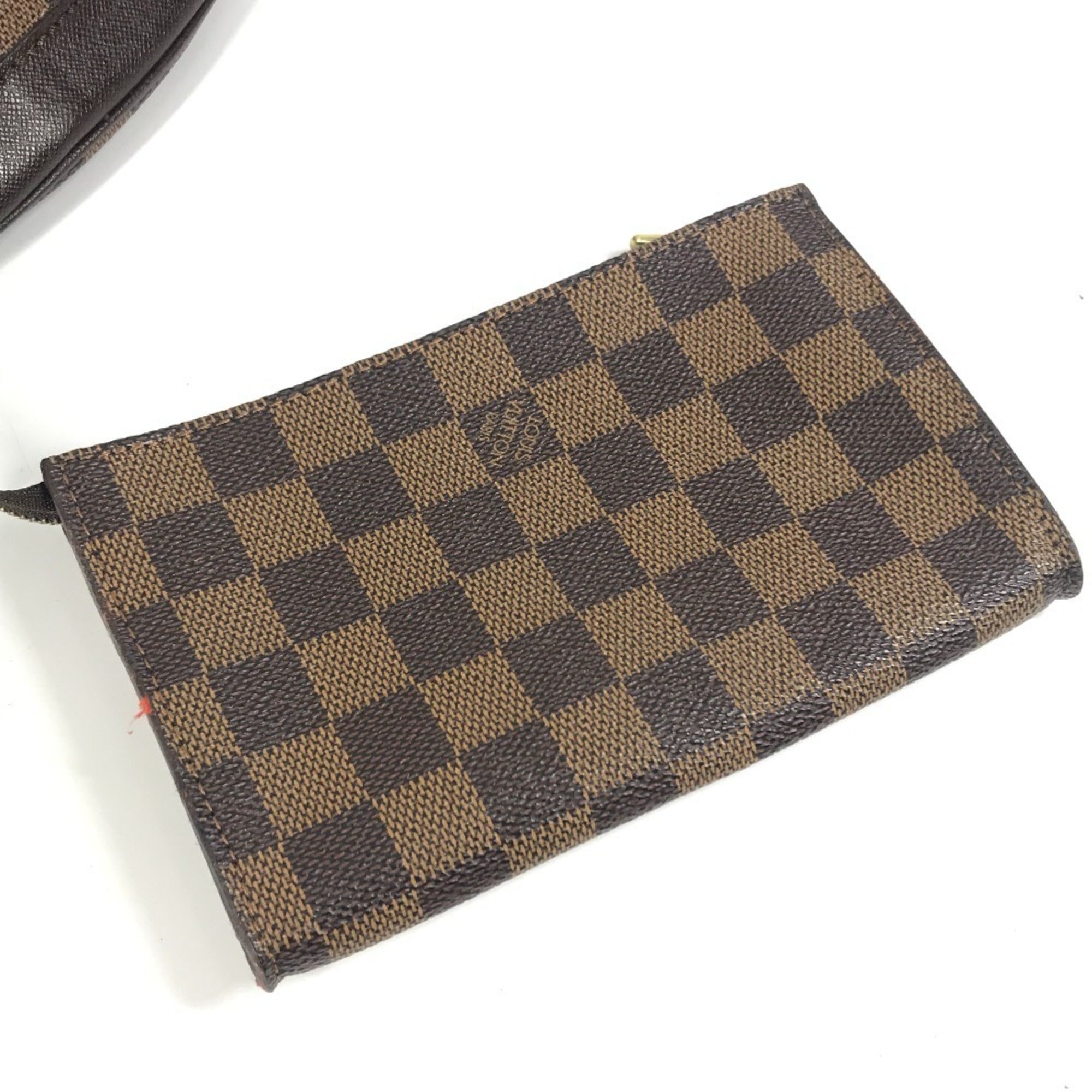 Louis Vuitton Brown Damier Canvas Shoulder Bag Tote Bag (Pre-Owned)