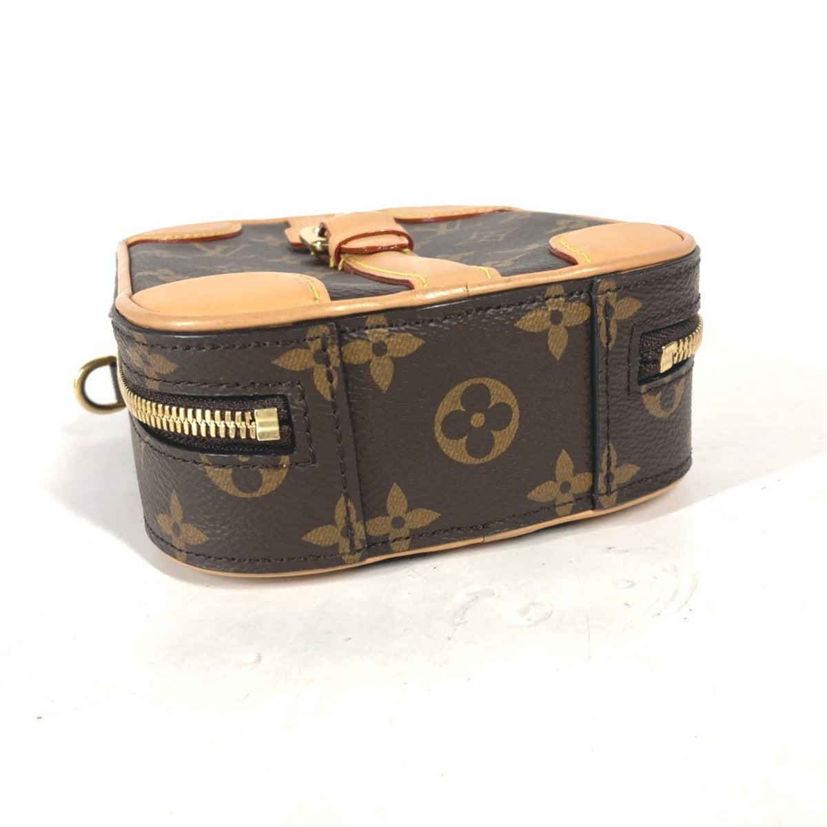 Louis Vuitton Brown Monogram Handbag Pochette Shoulder Bag (Pre-Owned)
