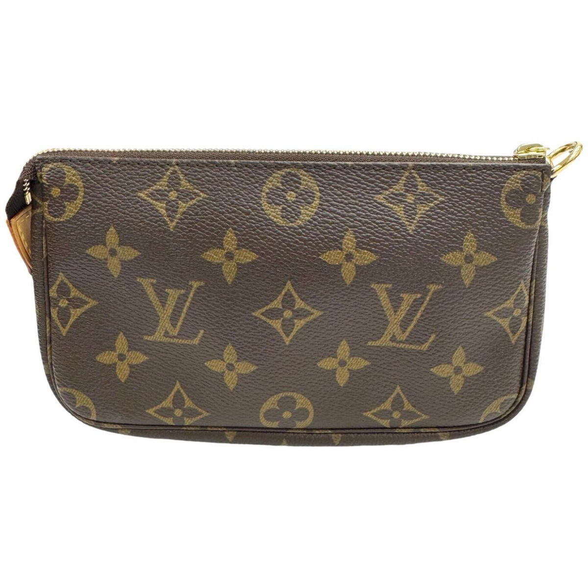 Louis Vuitton Brown Monogram Pochette Pouch (Pre-Owned)