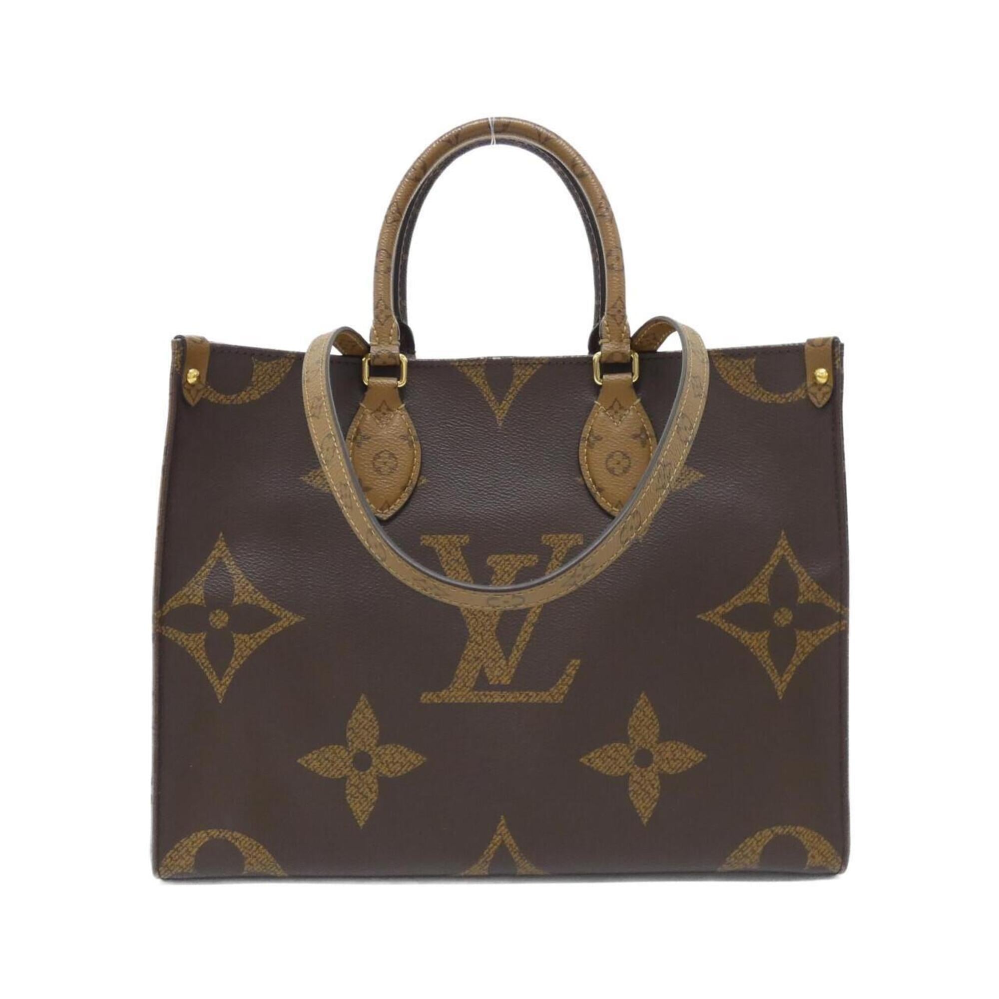 Louis Vuitton Marron Coated Canvas Handbag (Pre-Owned)