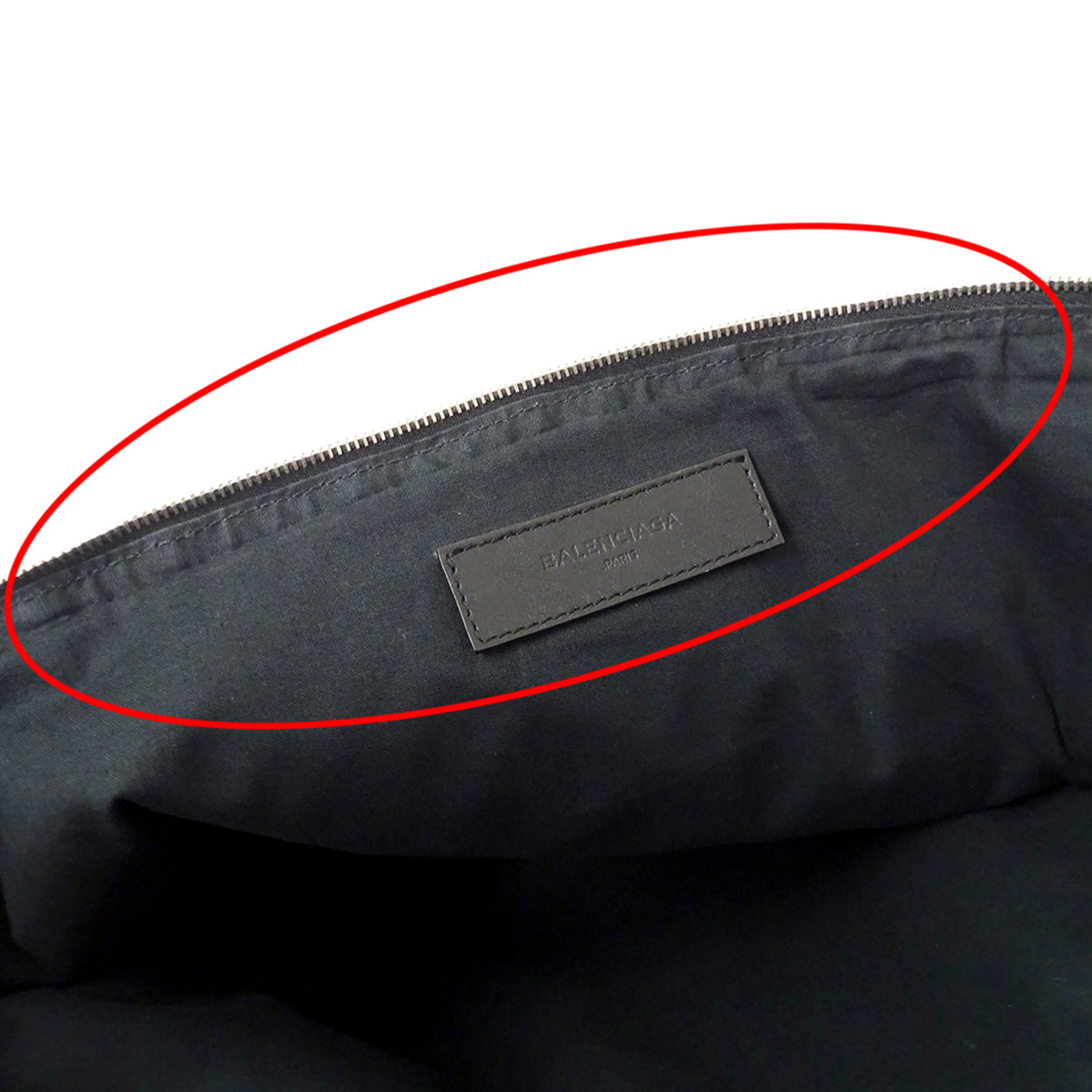 Balenciaga Blue Gray Leather Briefcase Handbag (Pre-Owned)