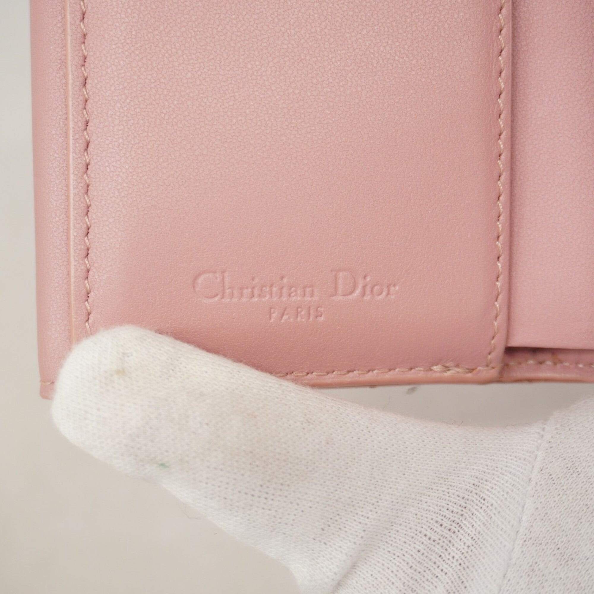 Christian Dior Pink Wallet (Tri-Fold) (Pre-Owned)